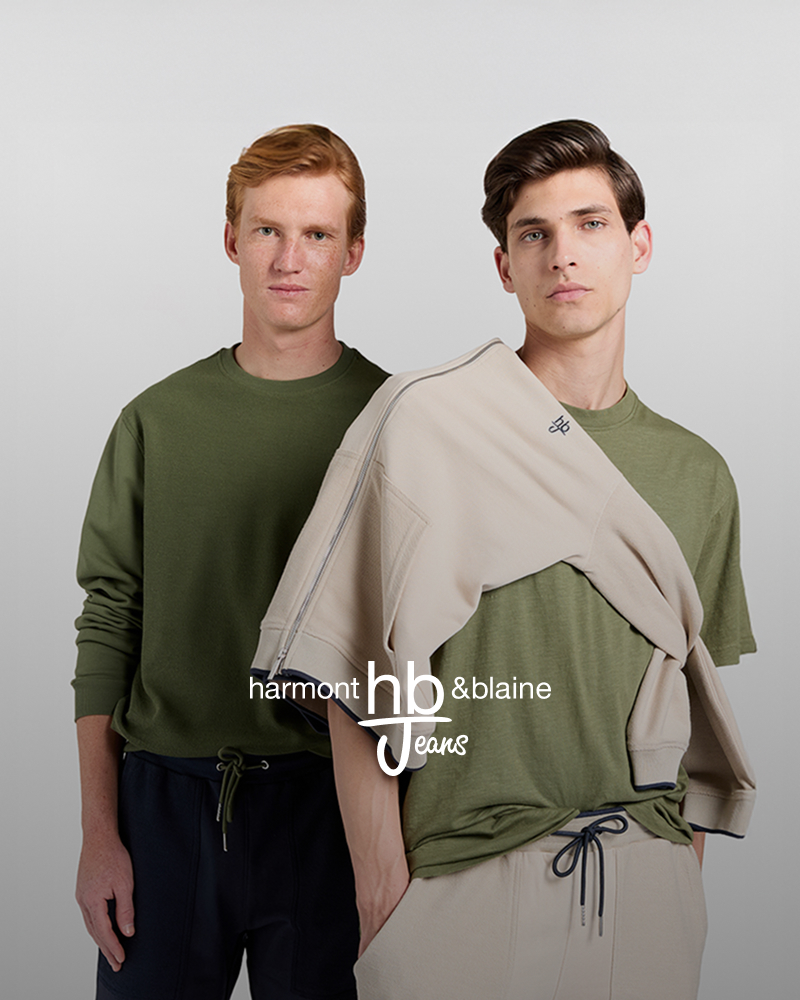 Immagine di collezione fw25 con copy che comunica i saldi pubblici