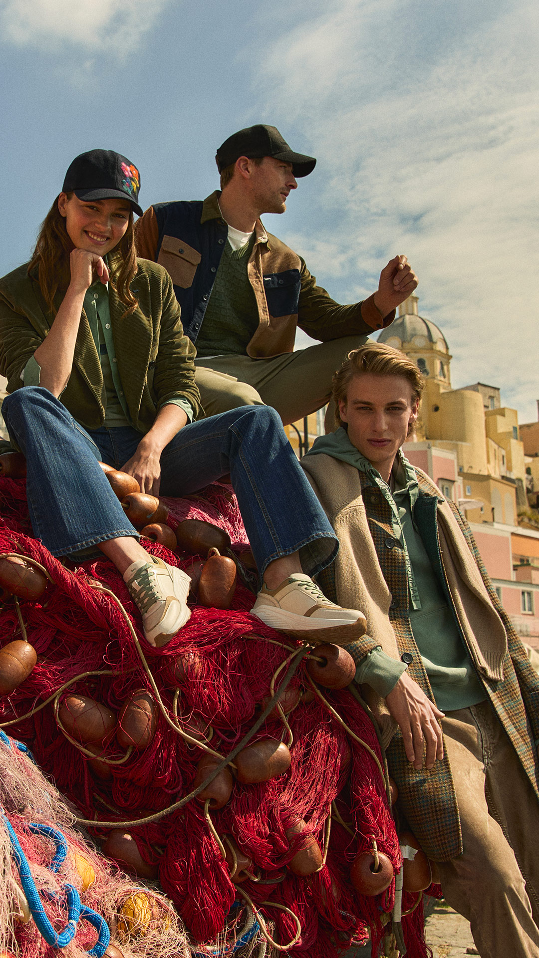 FW25 collection image with copy announcing the public sale