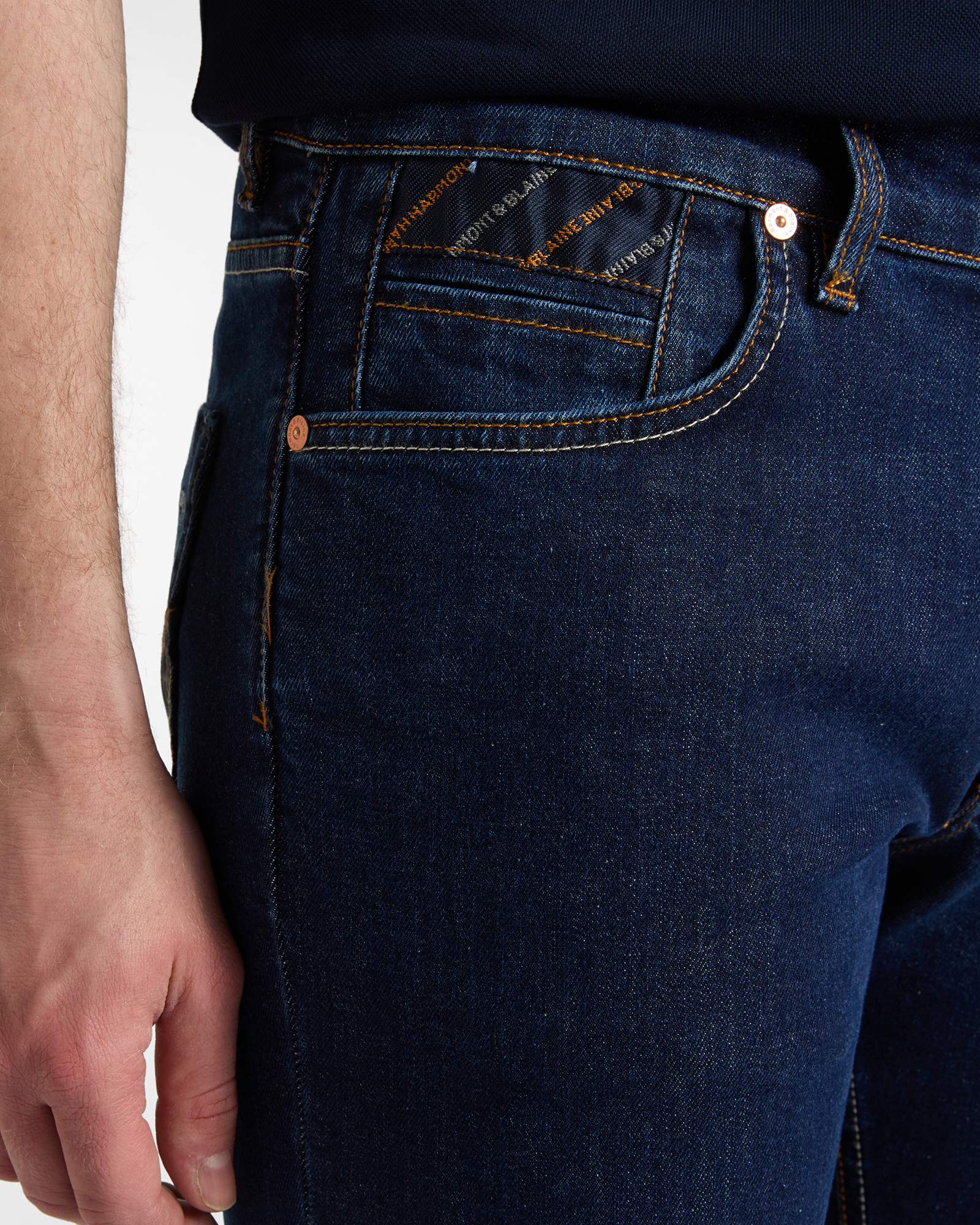 CUSTOM 12 OZ. DENIM, DENIM BLUE, large image number 2