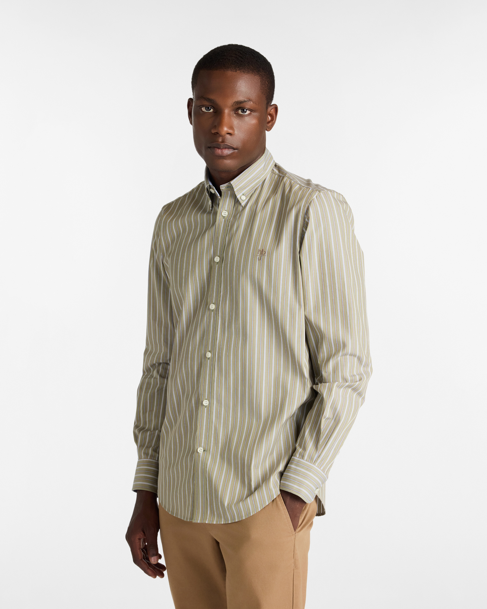 Camicia a Righe in Cotone
