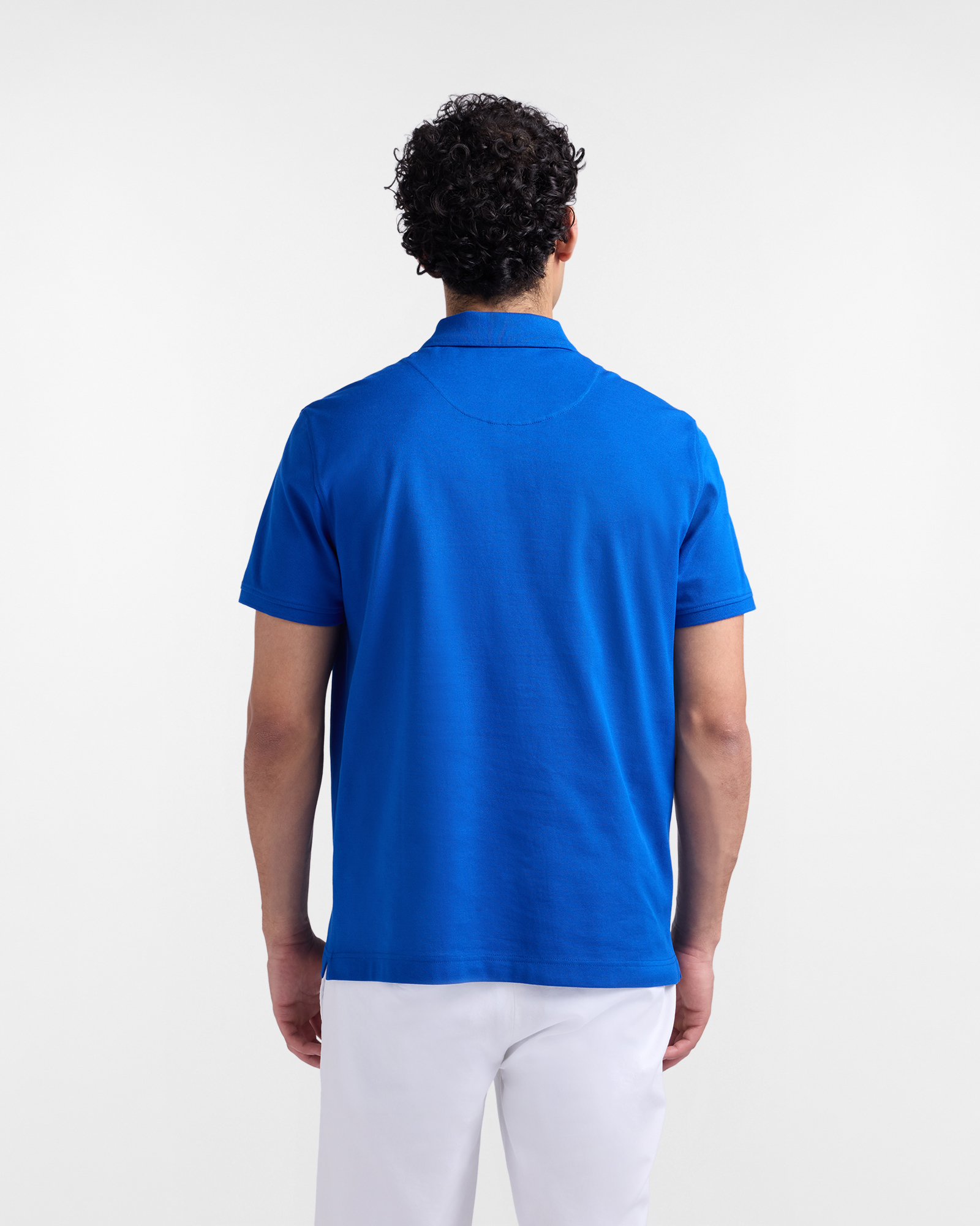 Men's basic piqu&eacute; polo shirt