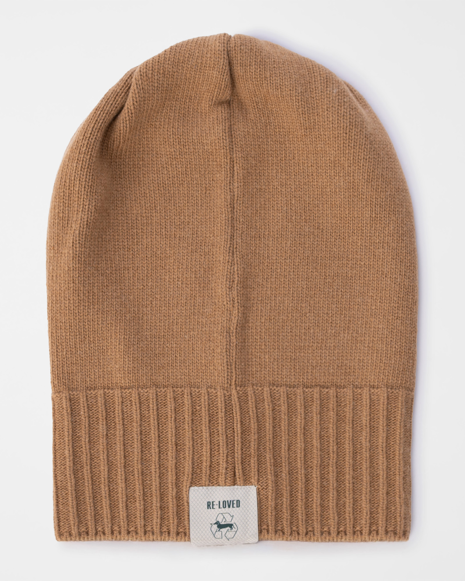 Men&rsquo;s Wool and Cashmere Blend Hat from the Re-Loved Capsule Collection, Made in Italy, BEIGE, large