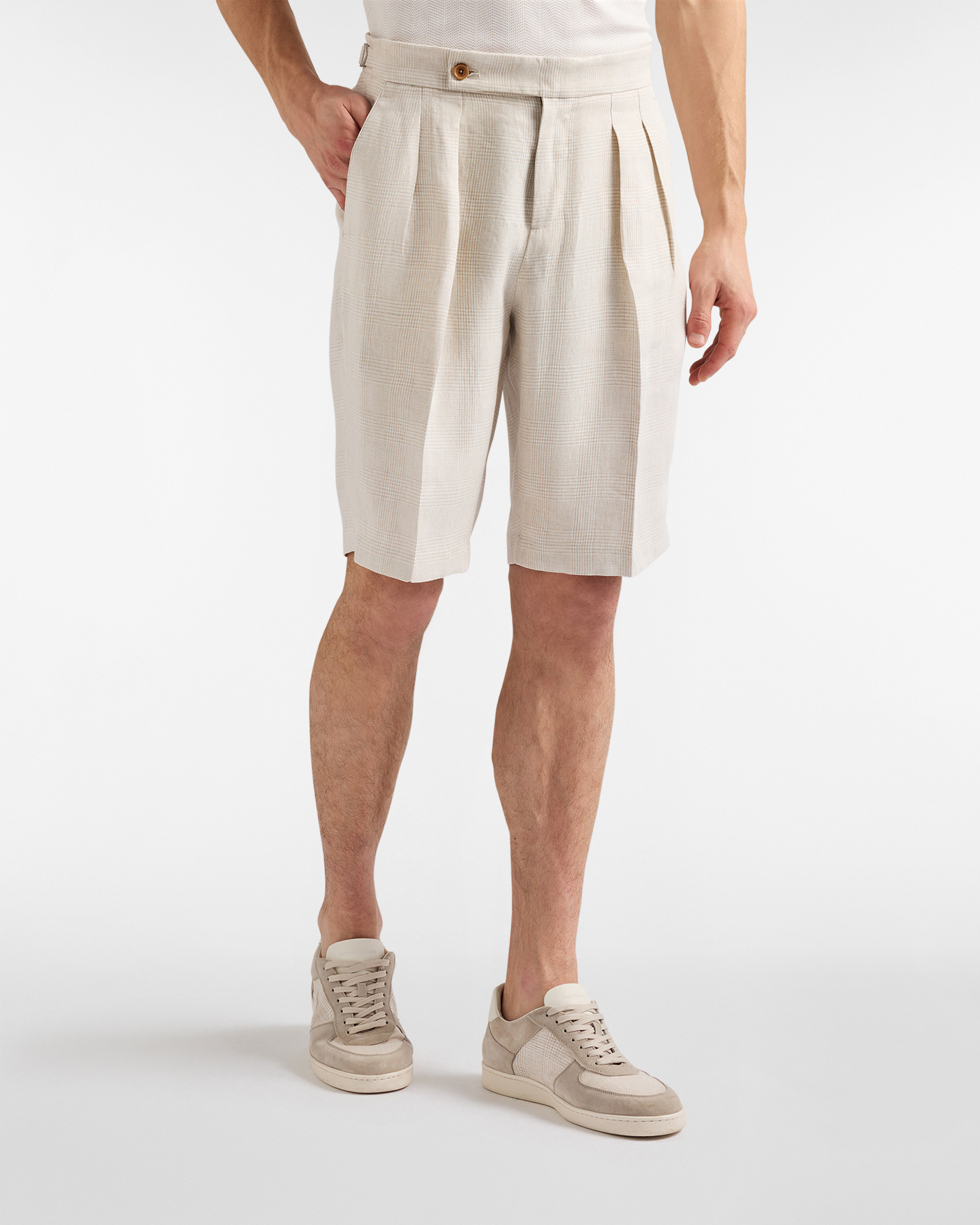 Men's Craftsmanship in Color Bermuda shorts