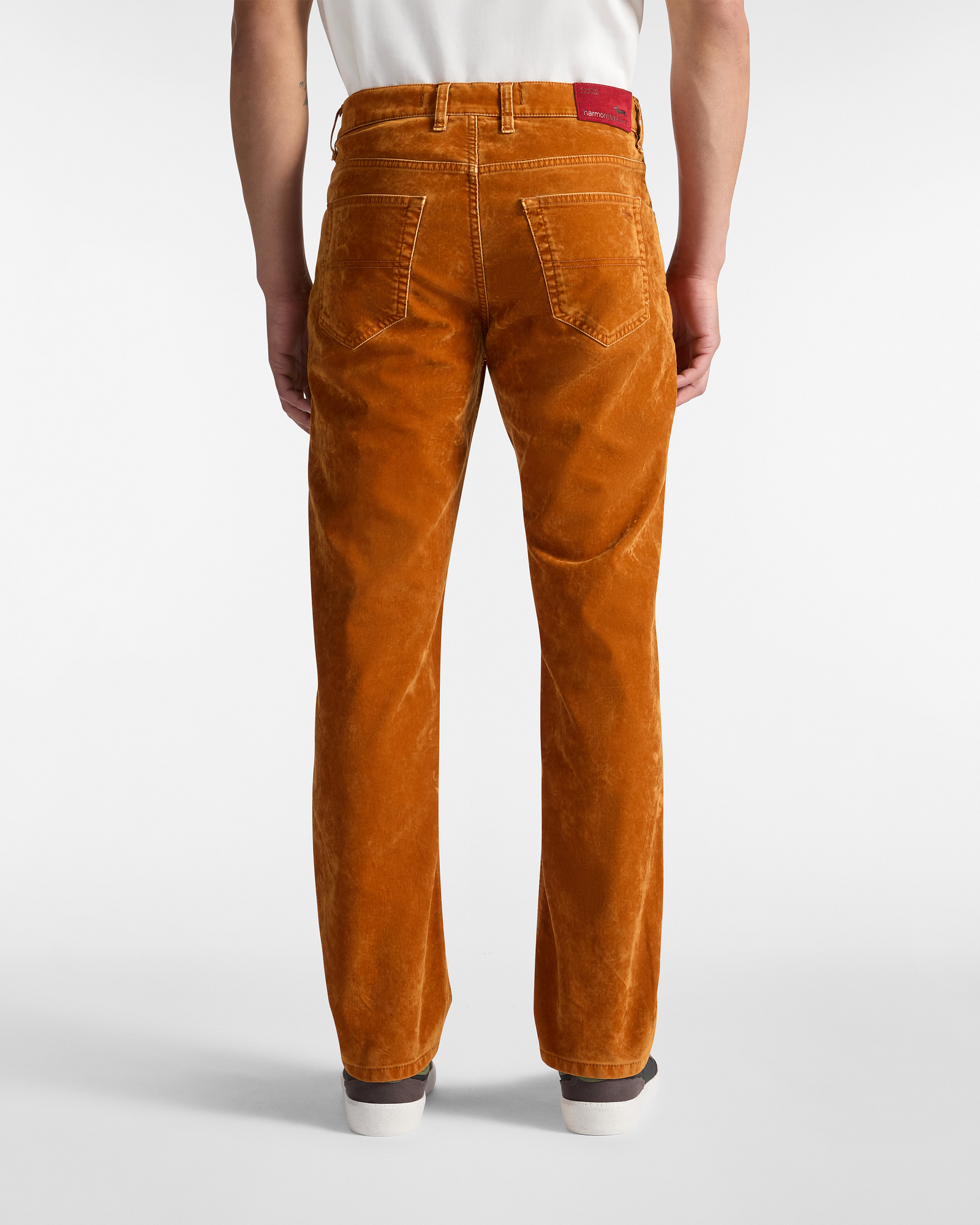 5-Pocket Regular Fit Pants, Curry Yellow, large image number 1