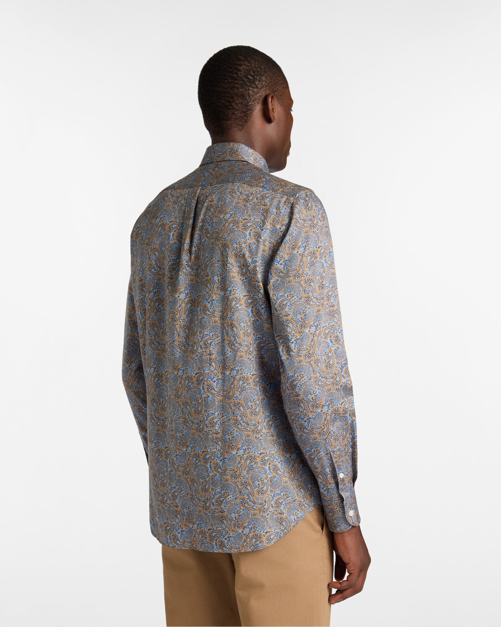 Paisley Pattern Cotton Shirt