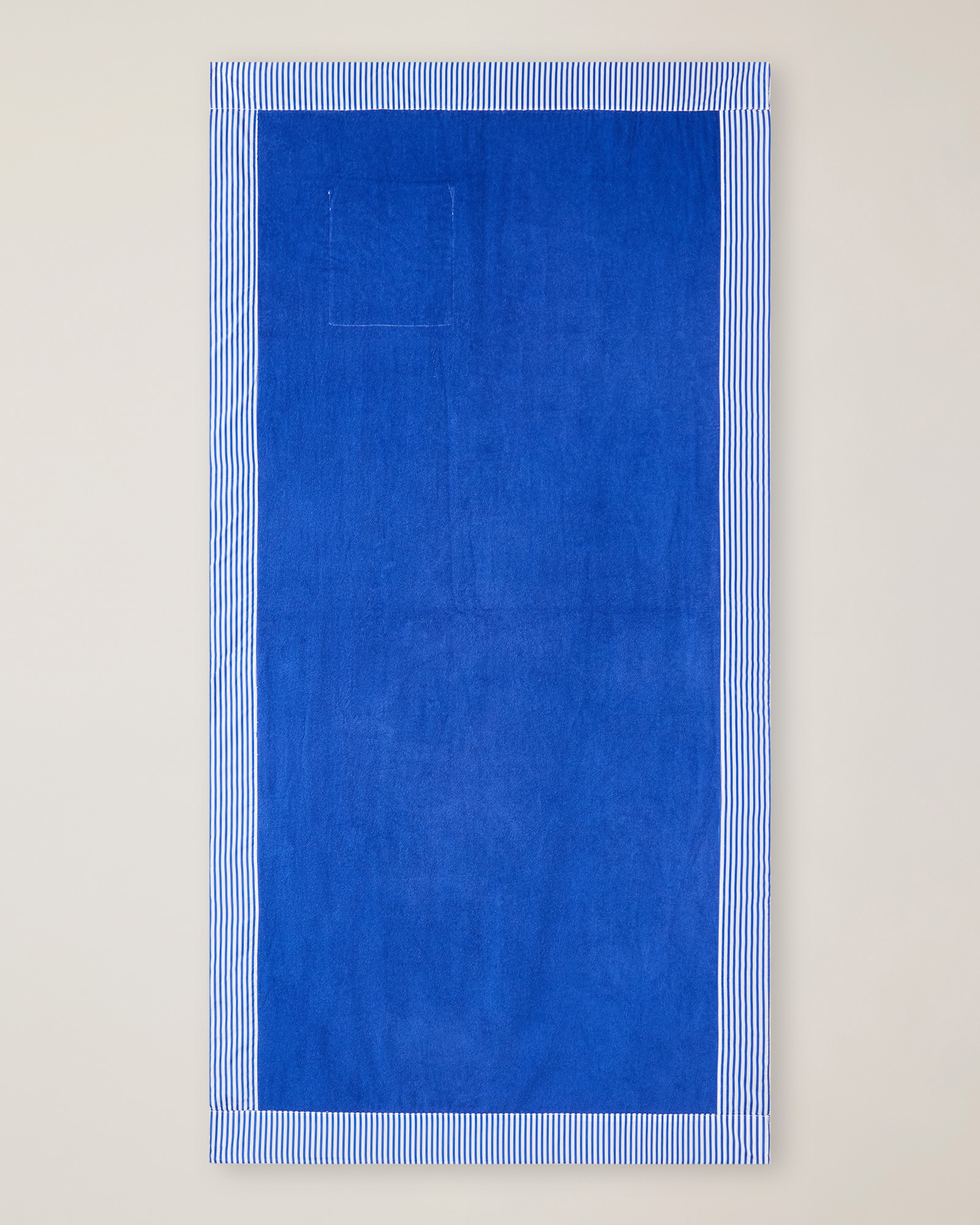 Sorbet Beach Towel with Pocket, Light Blue, large image number 1