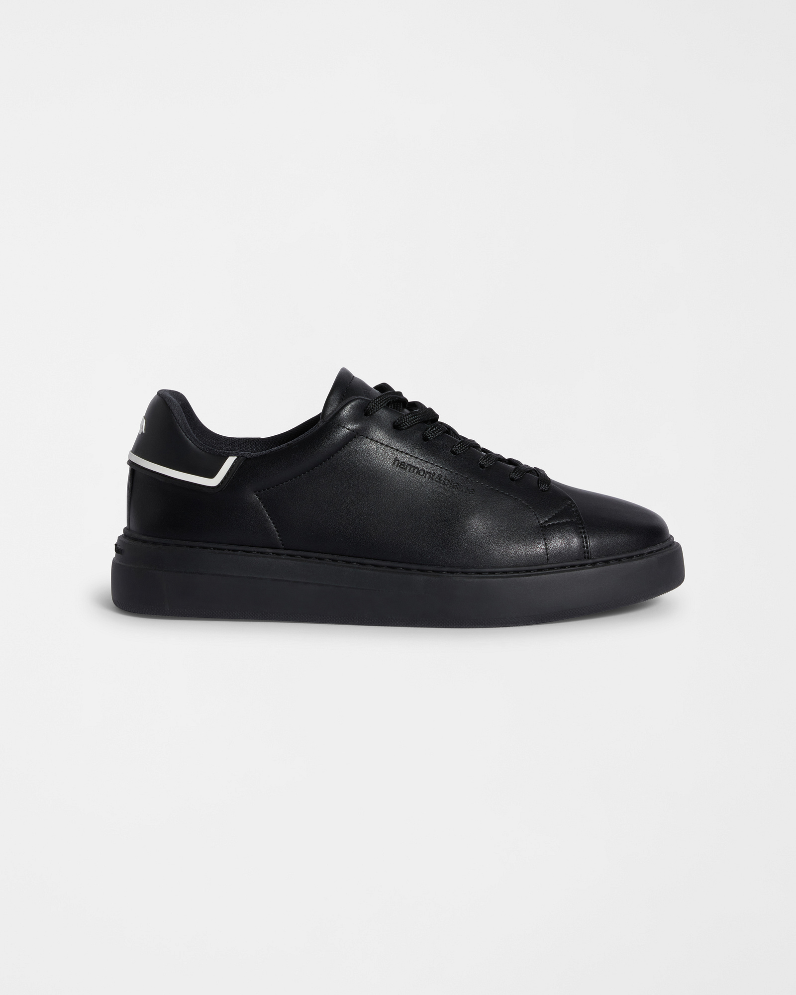 Basic leather sneakers, Silver Gray, large
