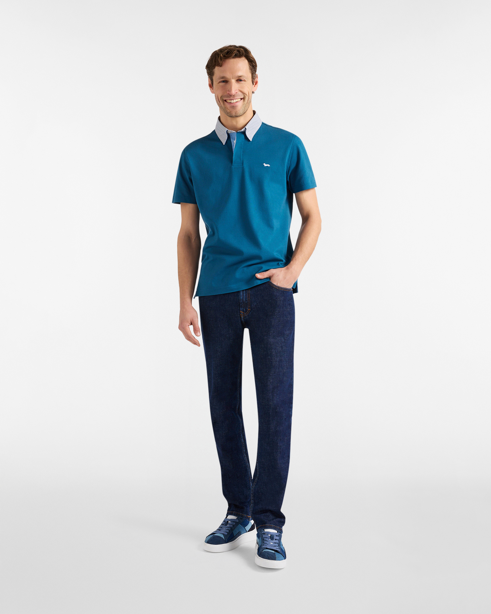 "Vietri" polo shirt, Light Blue, large image number 3