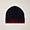 Short Wool-Blend Beanie With Contrasting Lettering And Edging, Blue, swatch