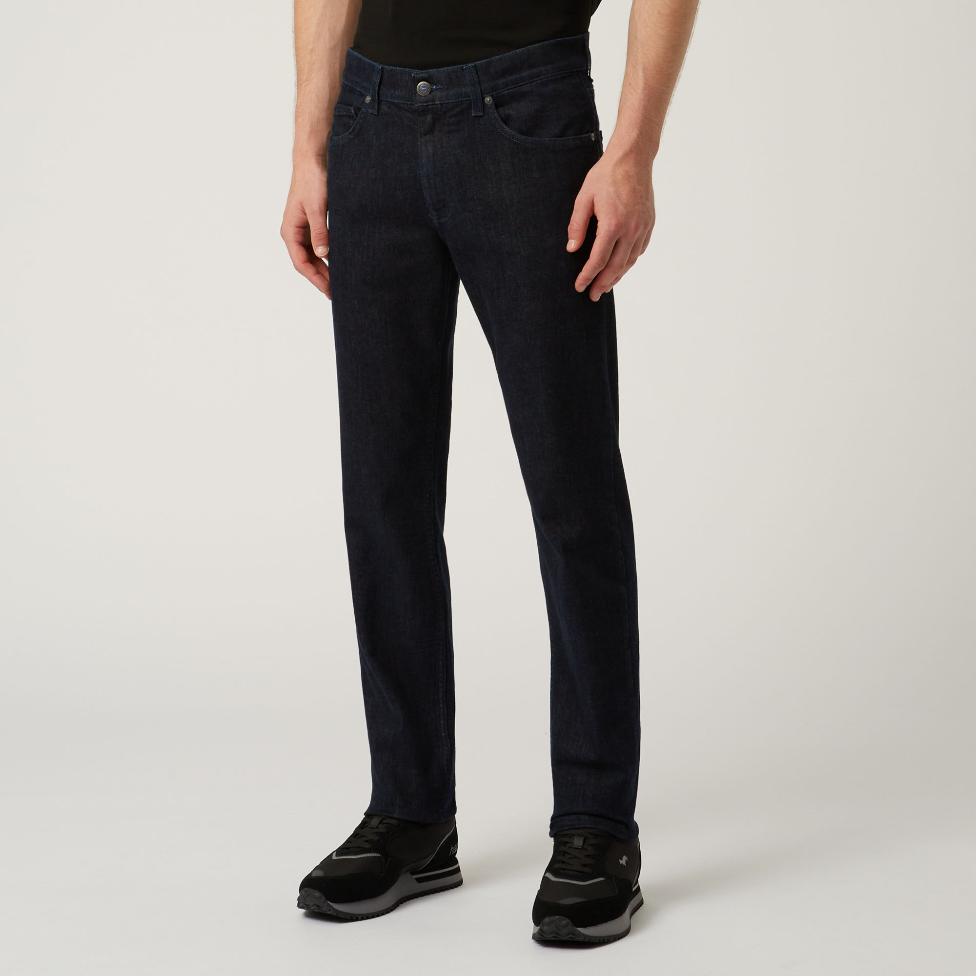 5 pocket jeans, Blau, large