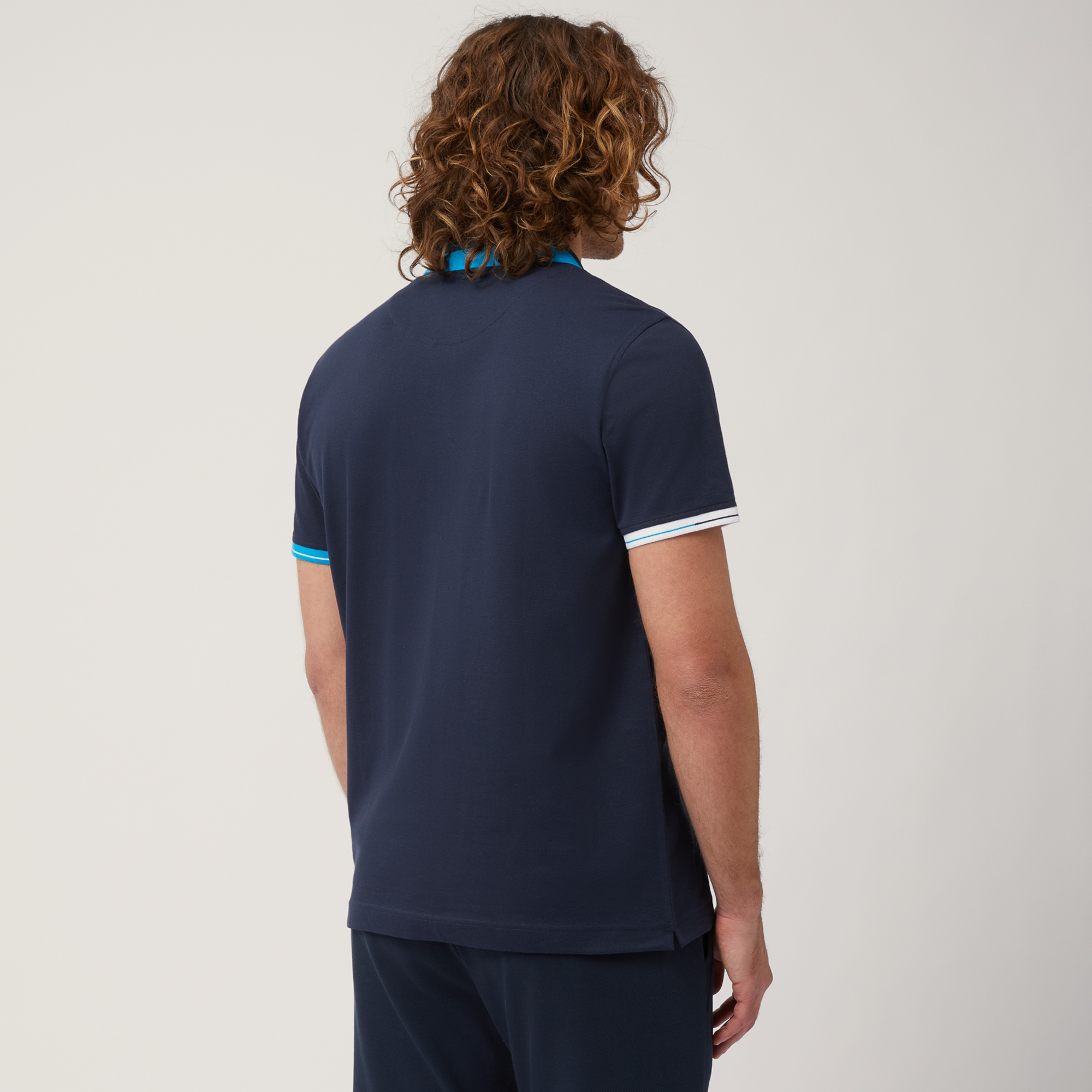 Poloshirt mit Streifen-Details, Blau, large image number 1