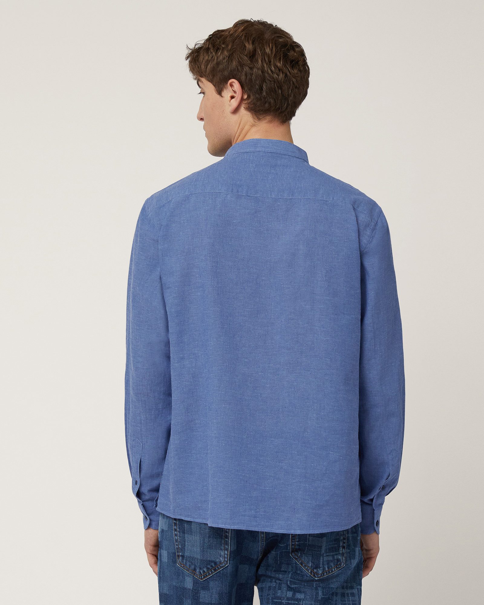 Camicia Con Collo Alla Coreana