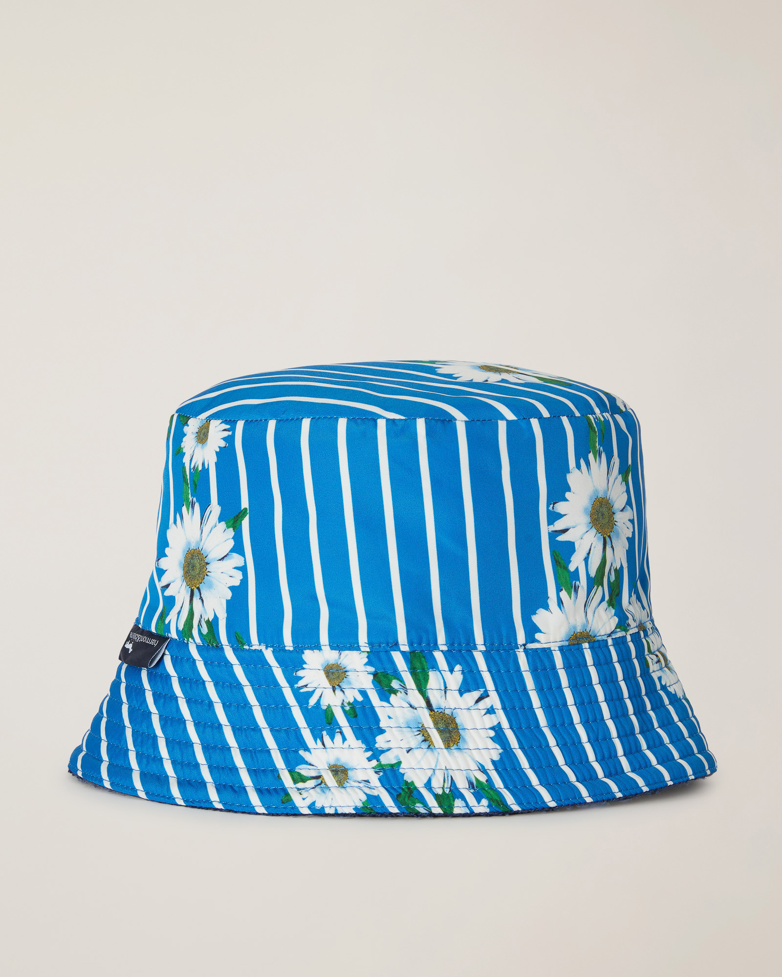 Terry and Mare Print Bucket Hat, Light Blue, large image number 2