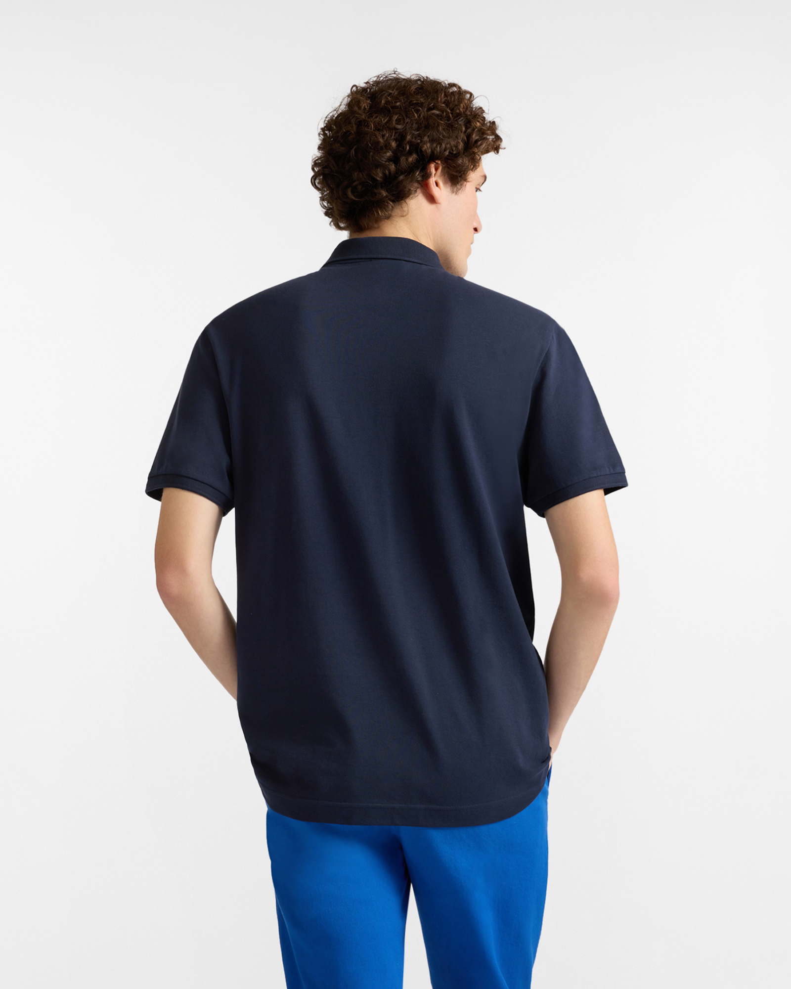 Basic polo shirt in Supima&reg; cotton