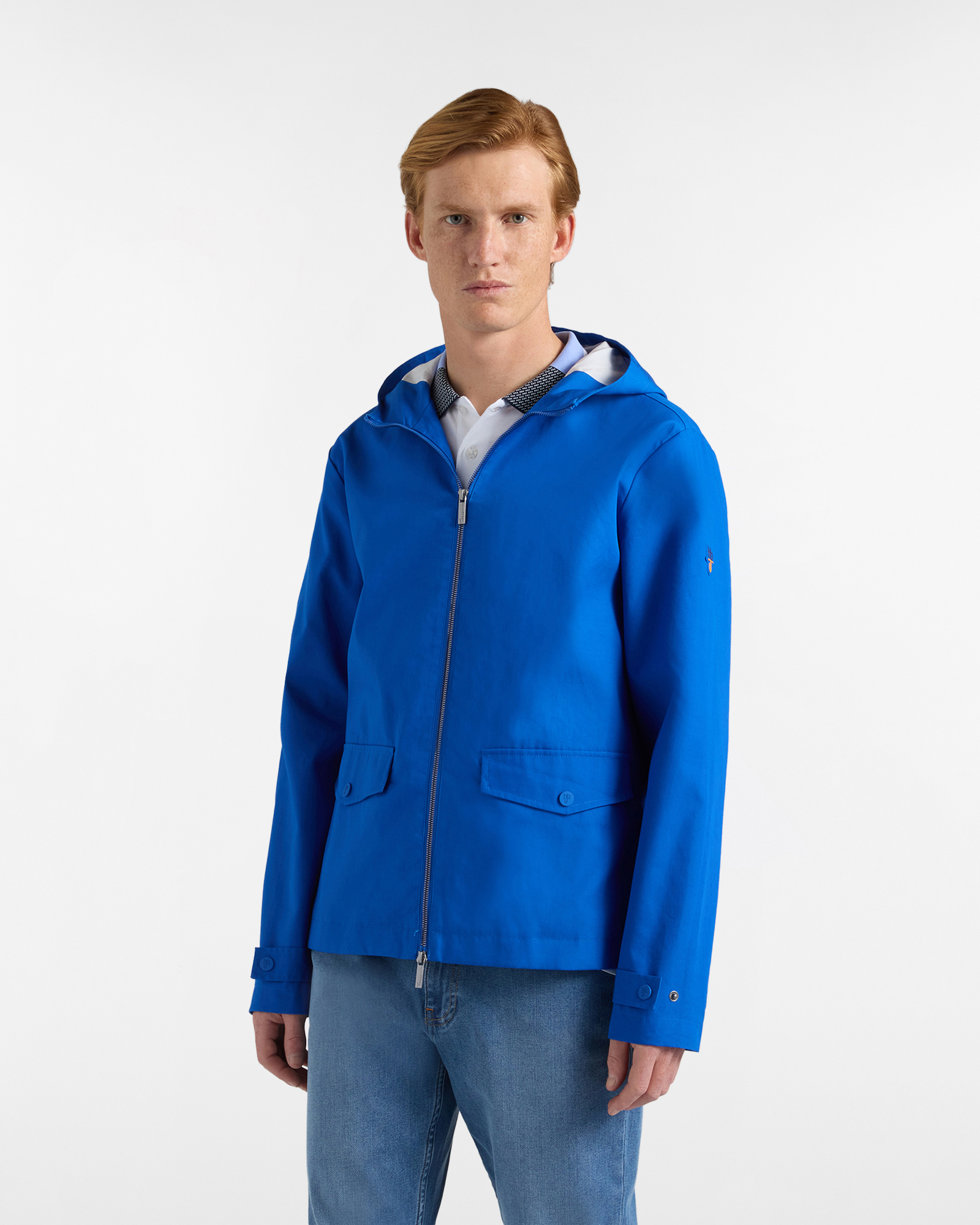 Giubbino Uomo Leggero con Cappuccio