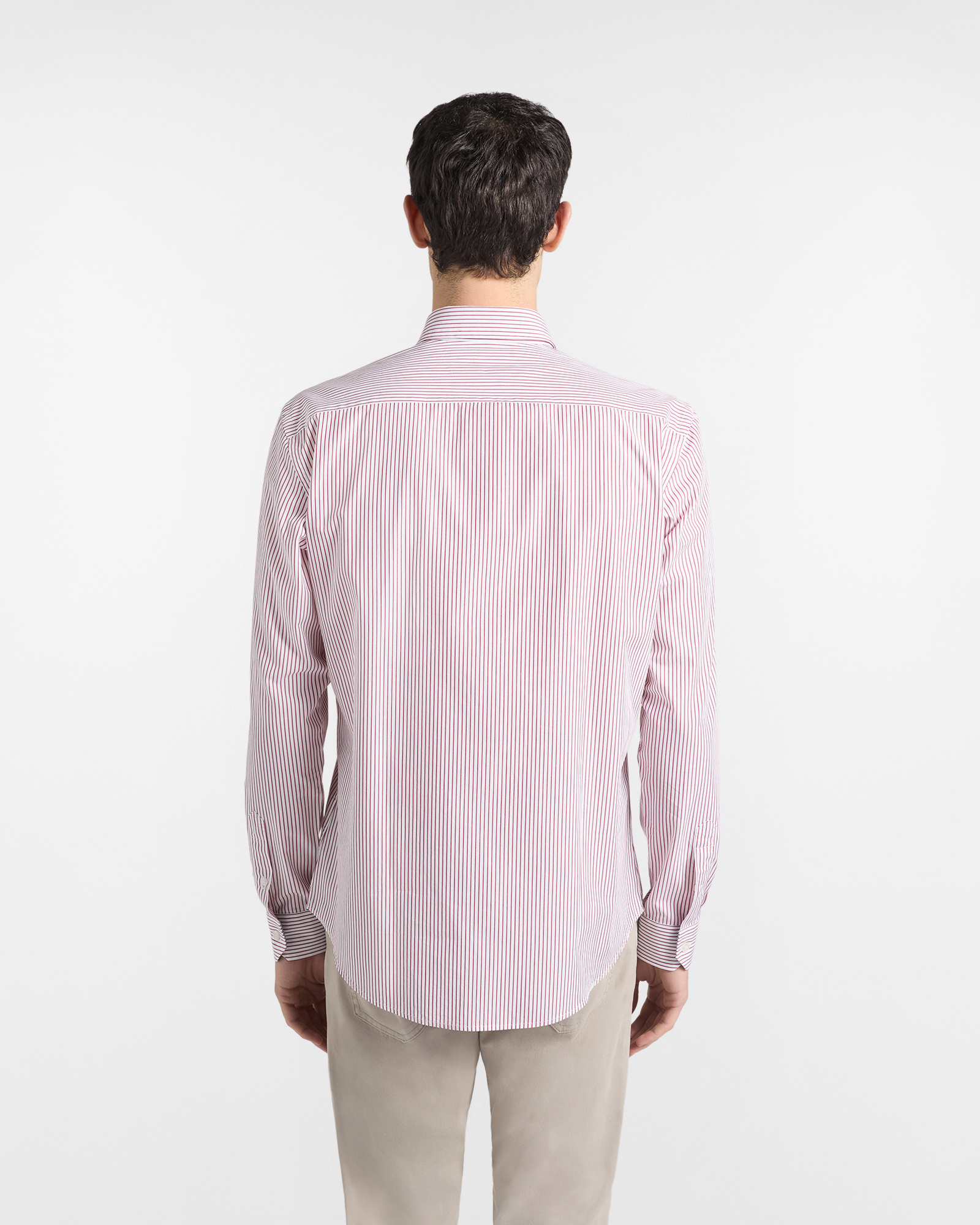 Narrow-fit striped shirt