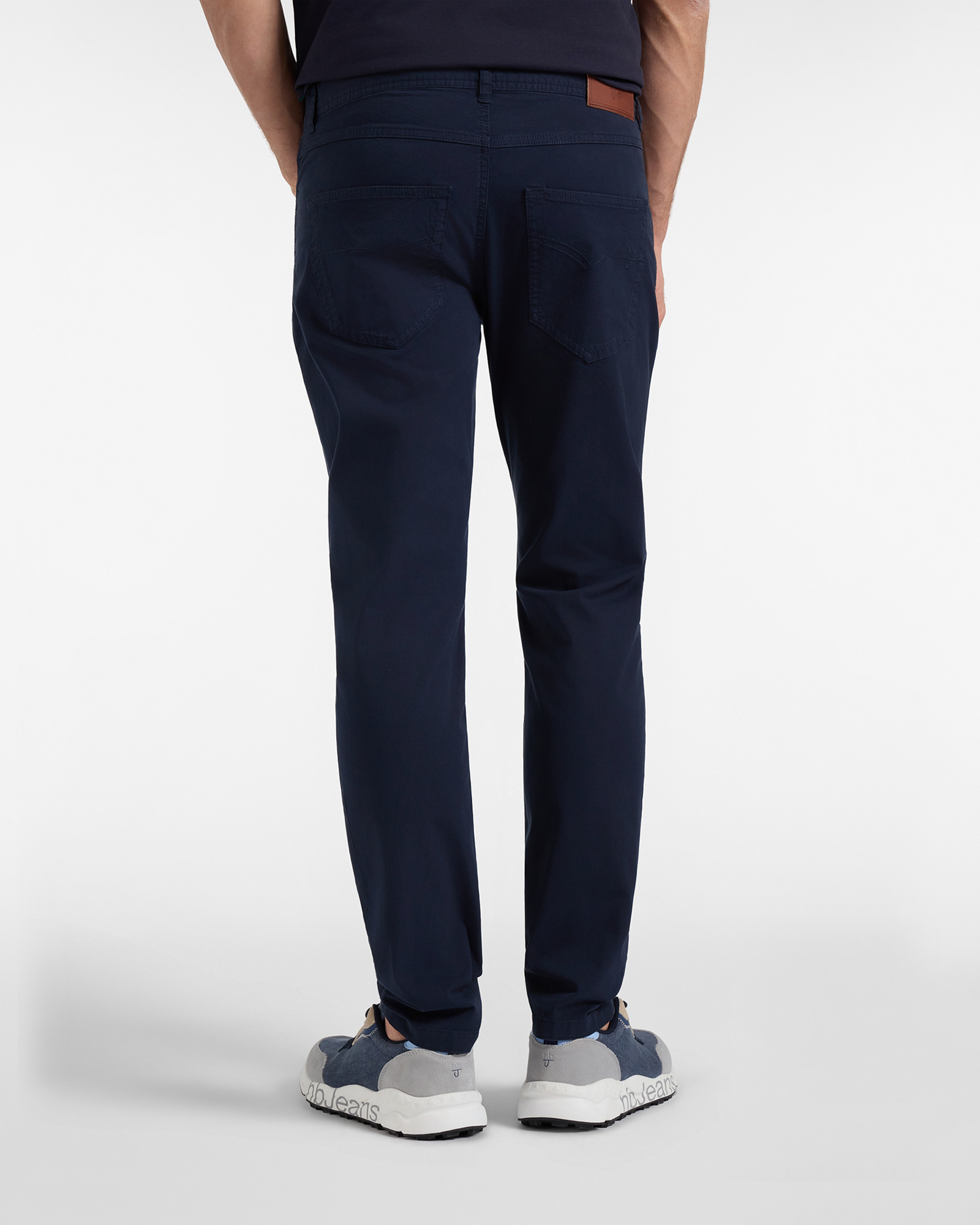 Pantalone Uomo Cinque Tasche in Light Twill Narrow Fit