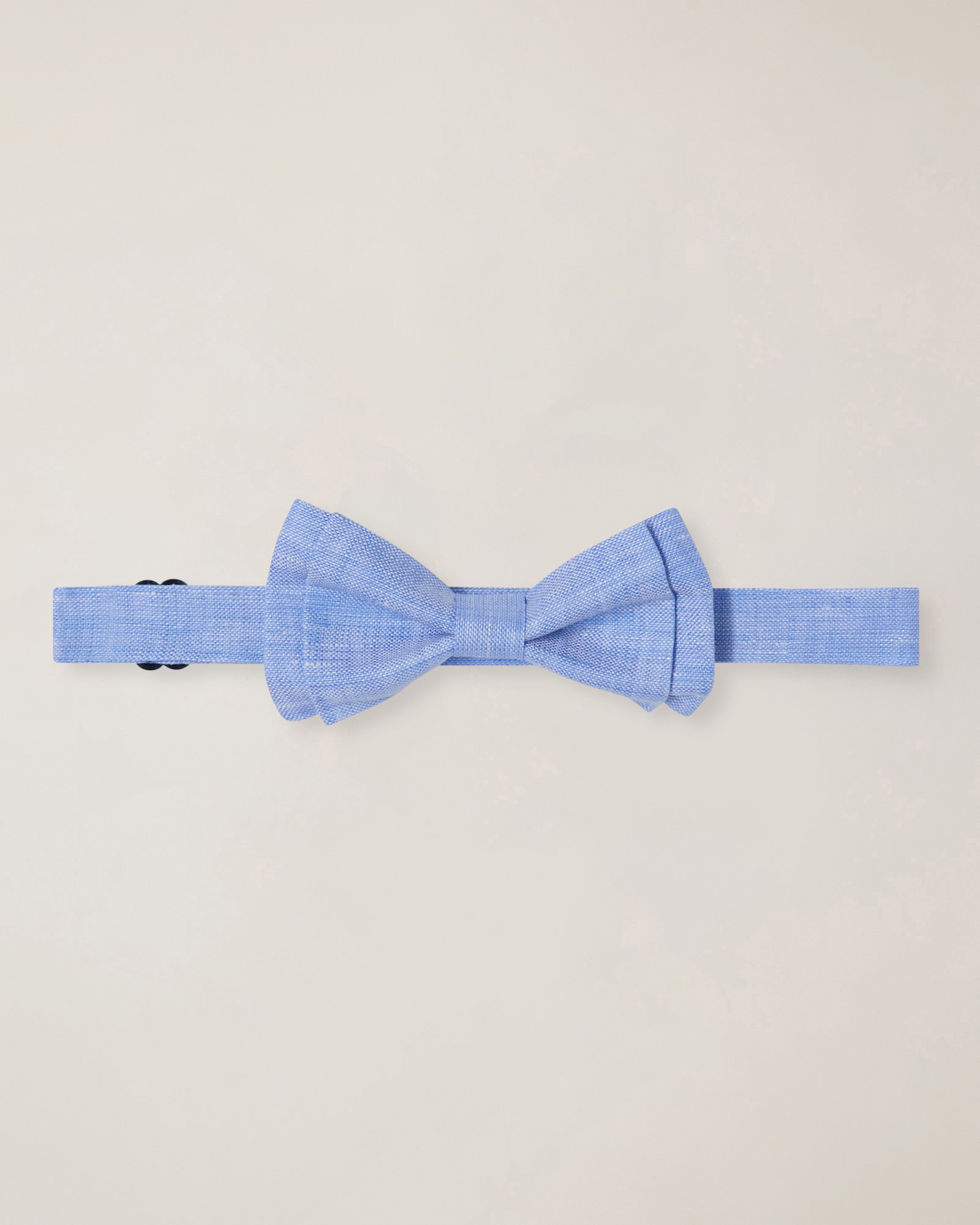 Papillon in lino, Light Blue, large