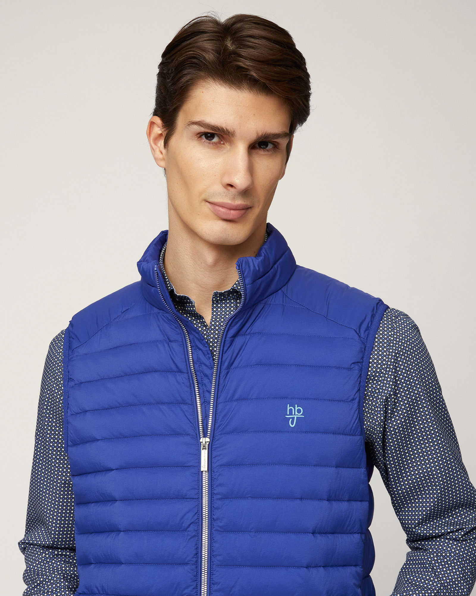Quilted Nylon Vest, Electric Blue, large image number 2