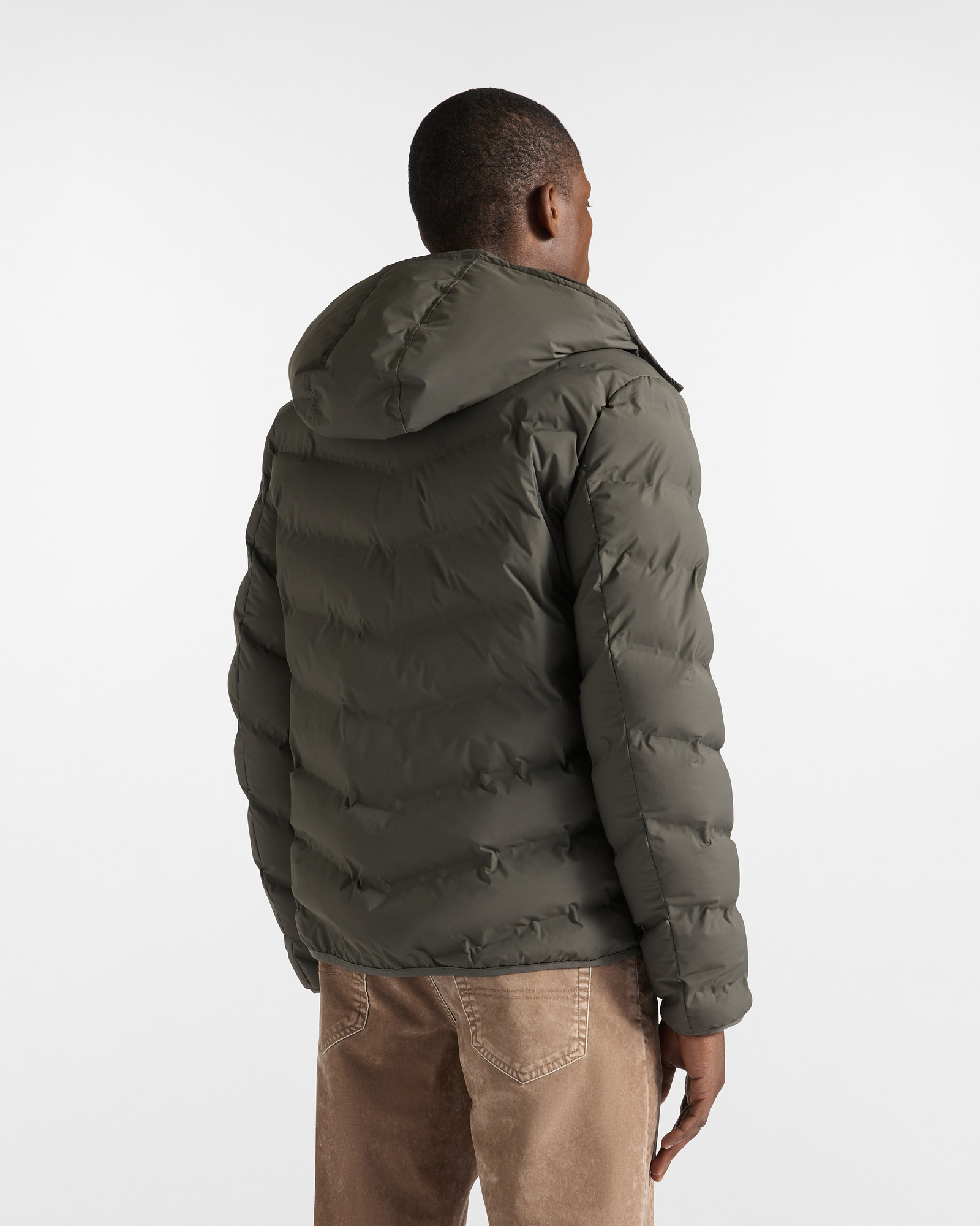 Quilted Puffer with Hood