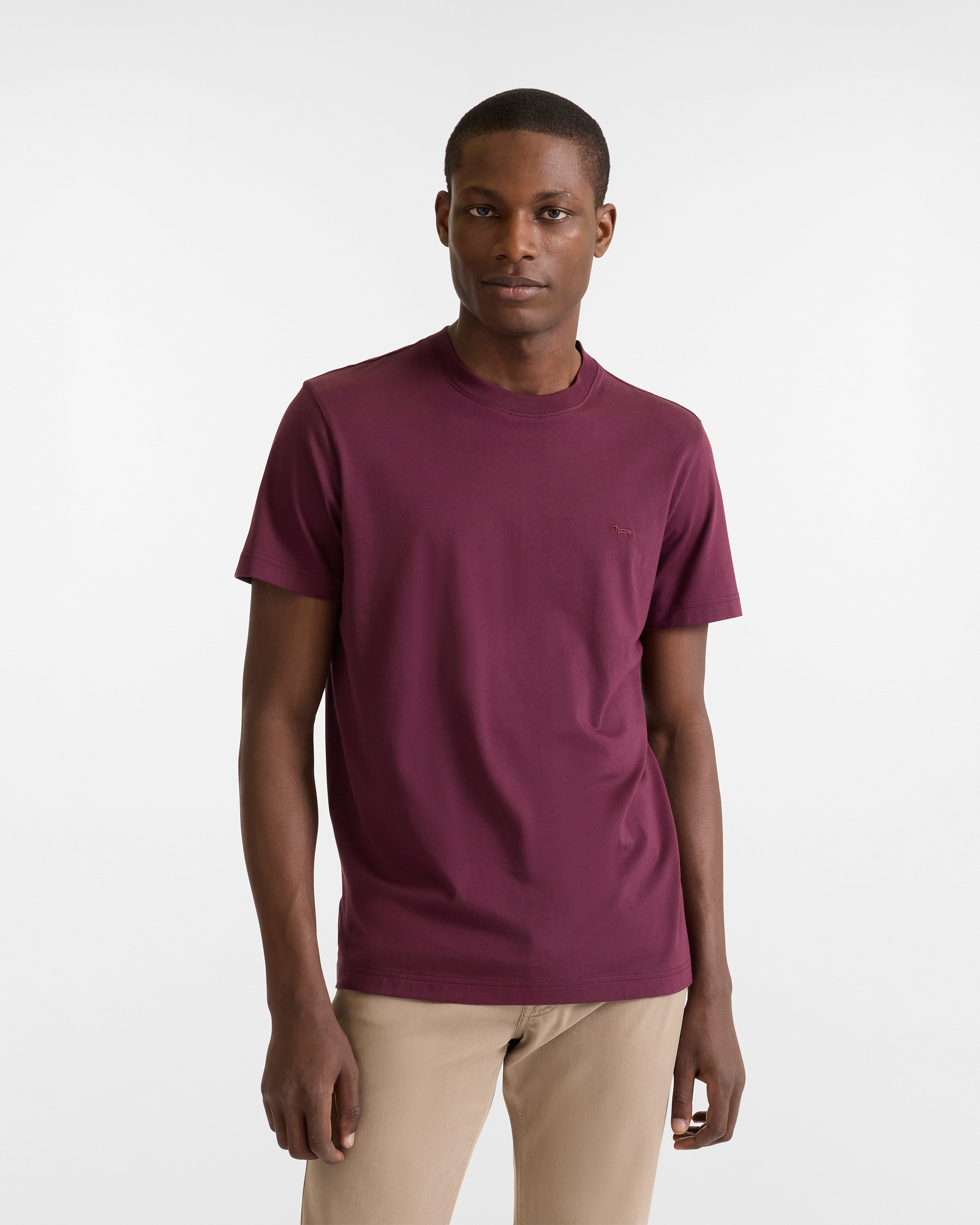 Pima Cotton T-Shirt with Dachshund