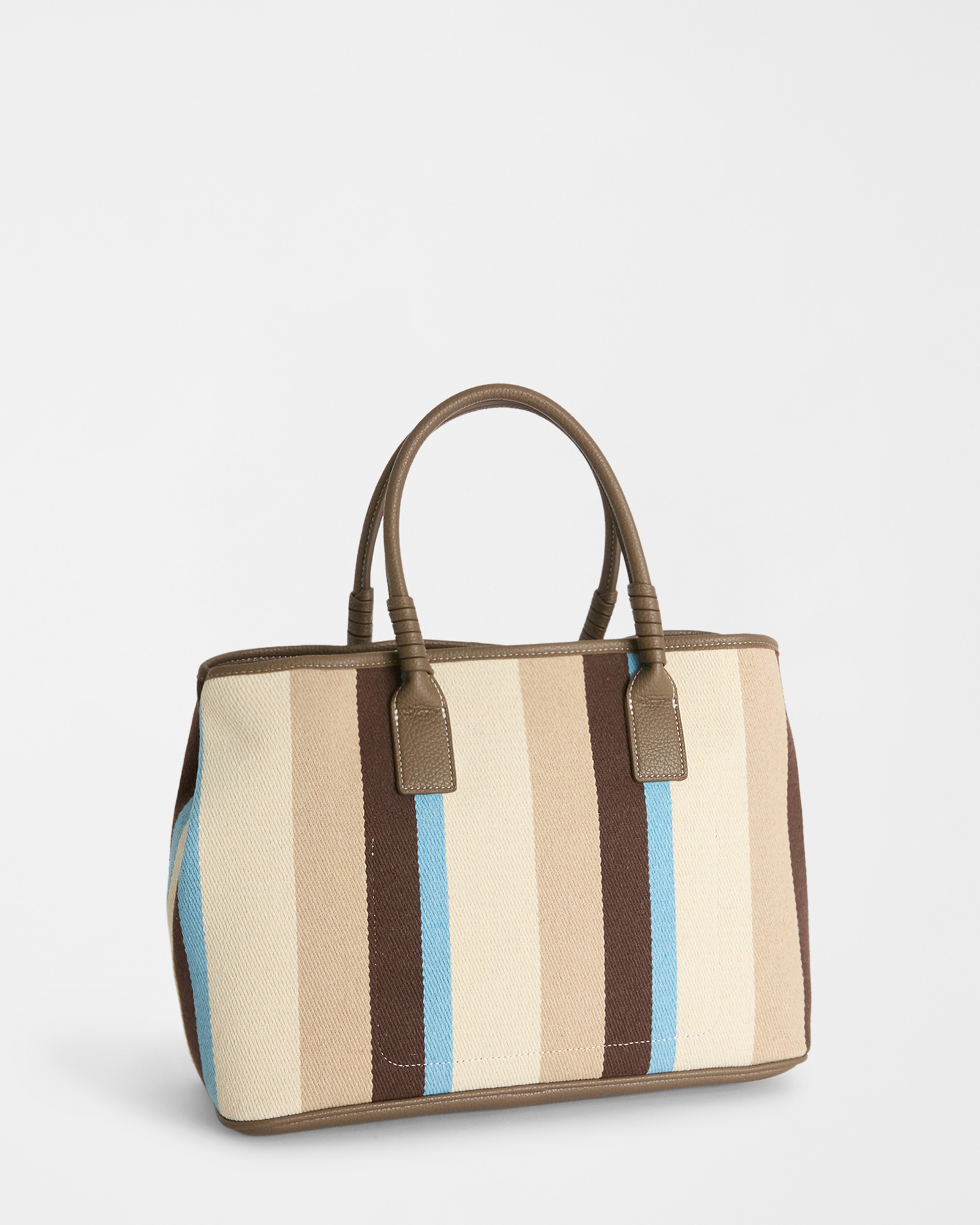 Shopper media con righe