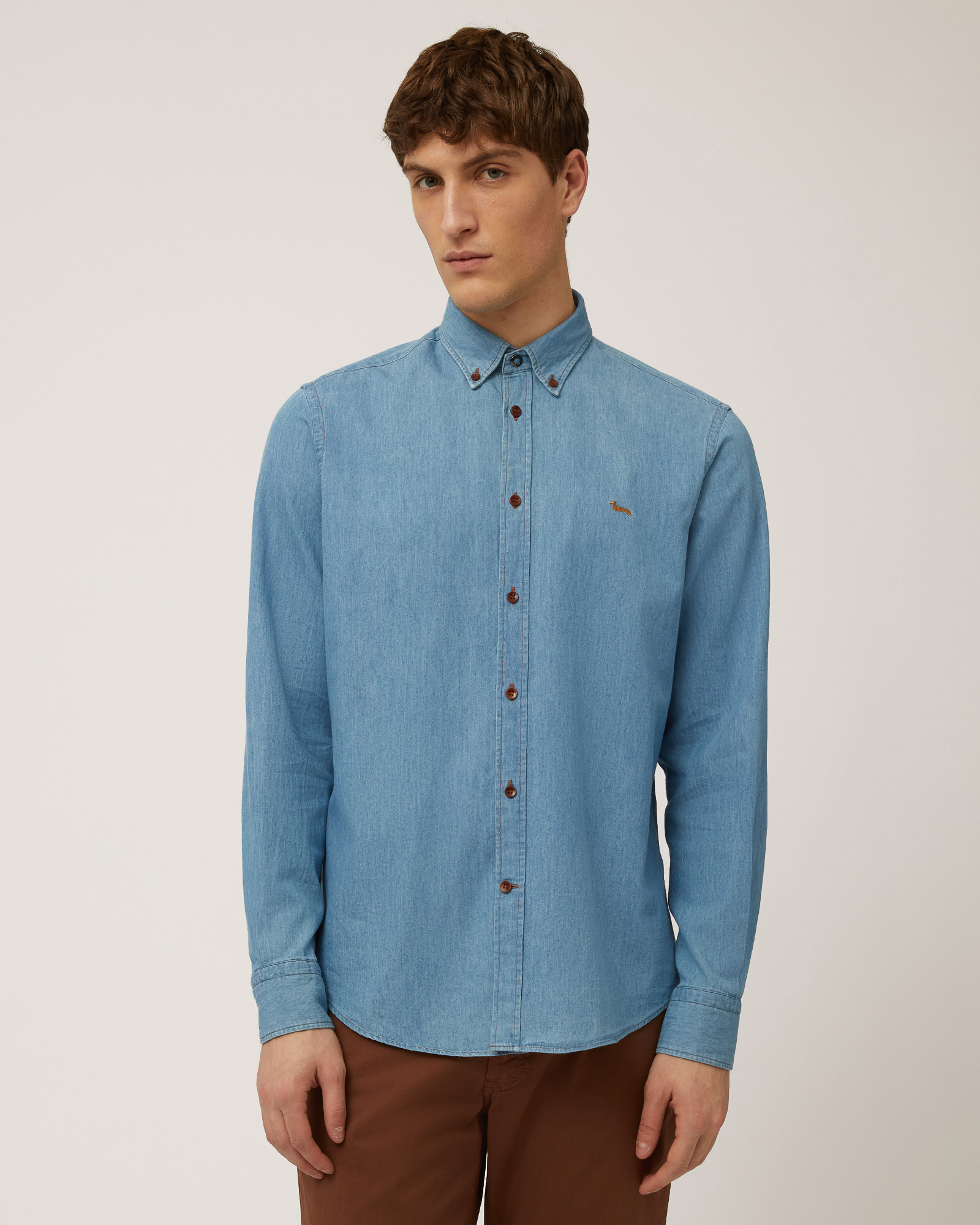 Regular Shirt with Dachshund