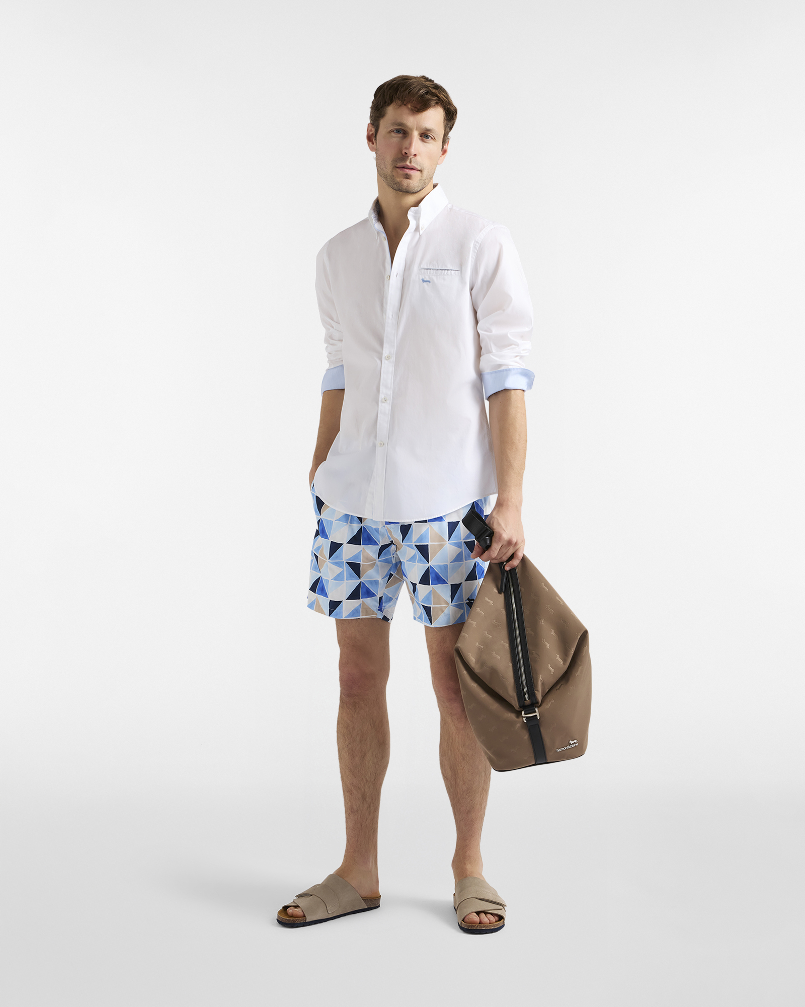 Shirt with pocket square, White, large image number 3