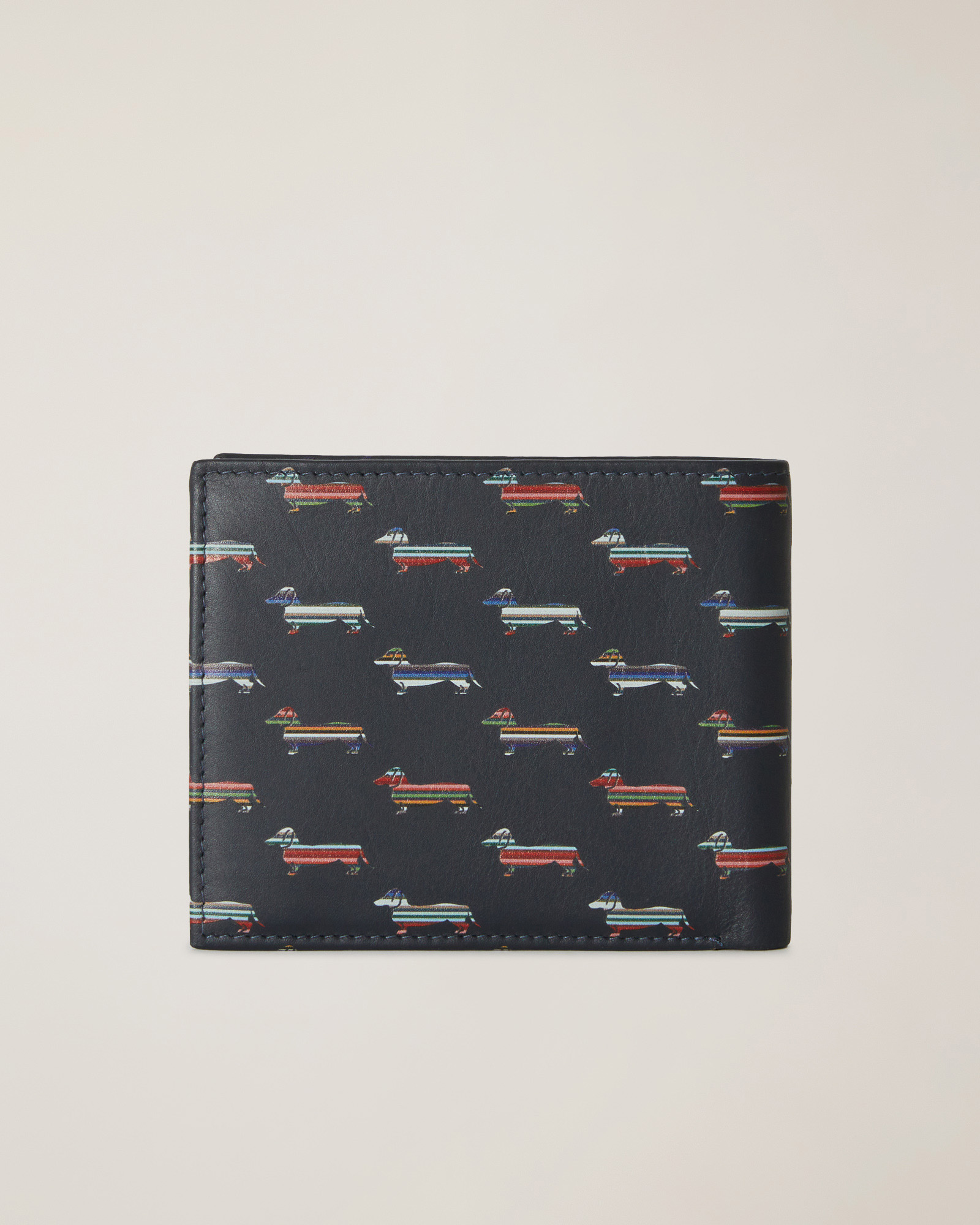 Colored Dachshund Wallet