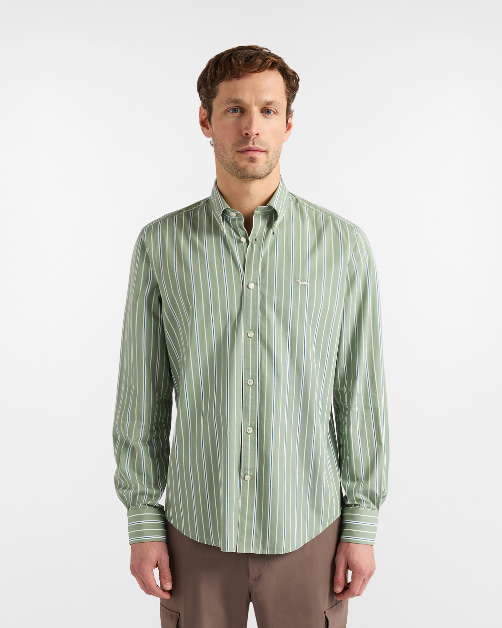 Regular fit striped shirt