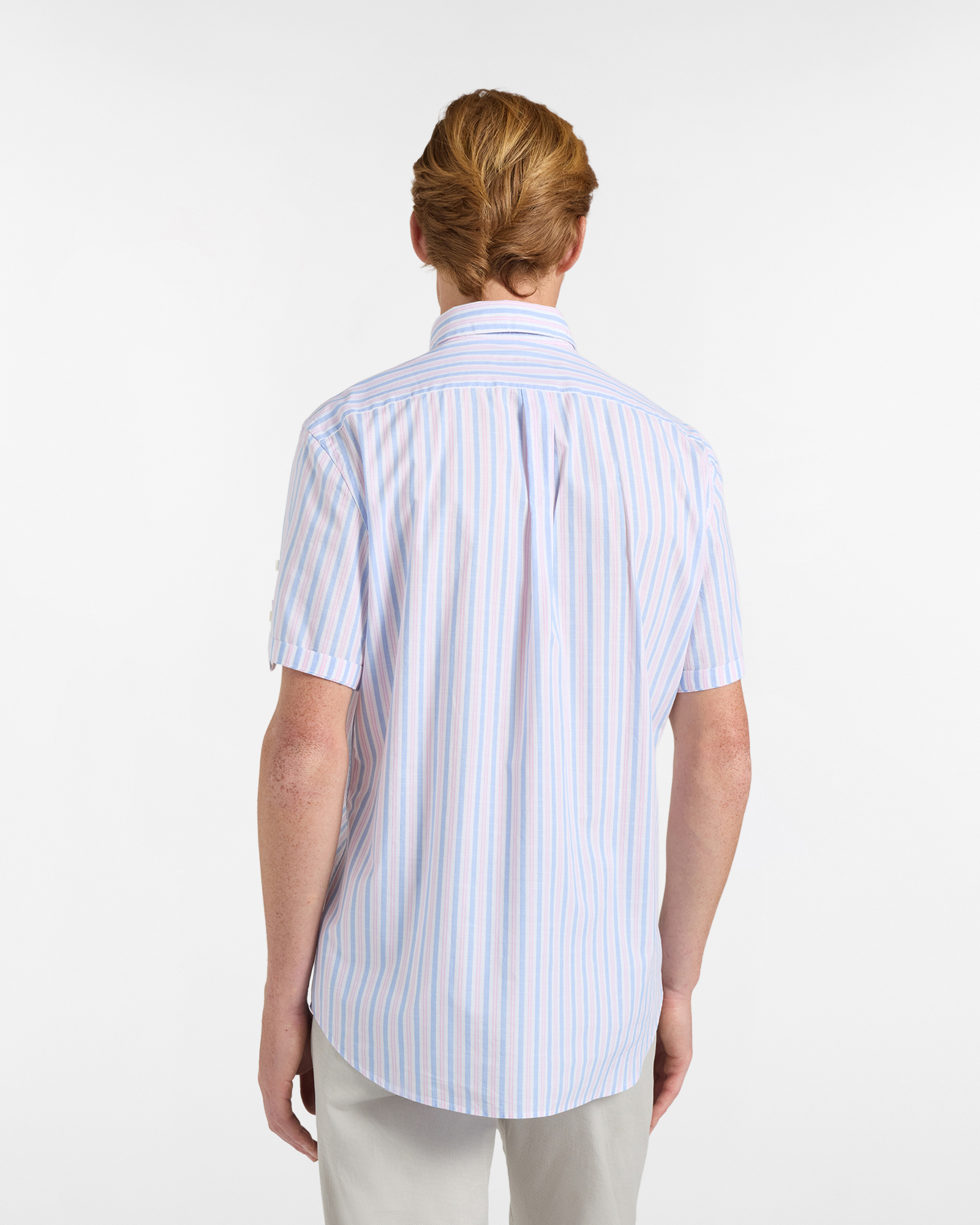 Camicia Uomo Micro Check Regular Fit