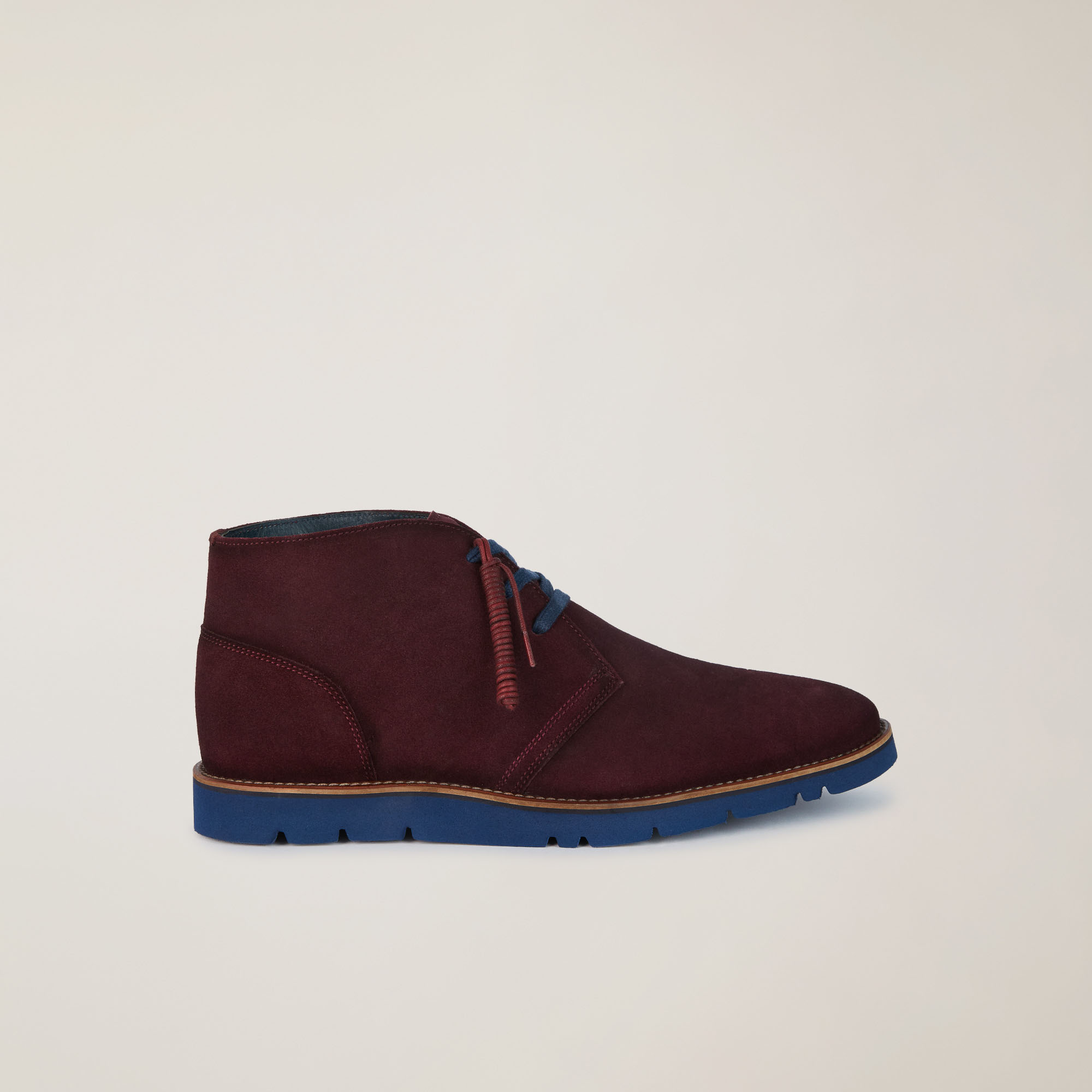 Stivaletto online rosso pelle