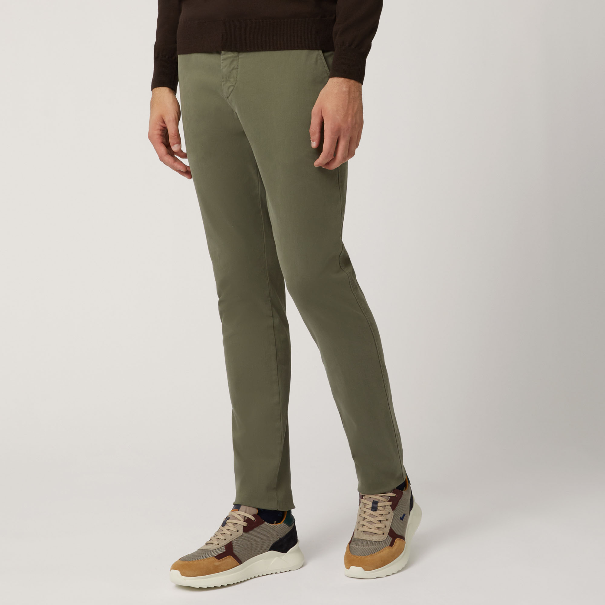 Elevate Dutility Narrow-Fit Chinos, Green, large