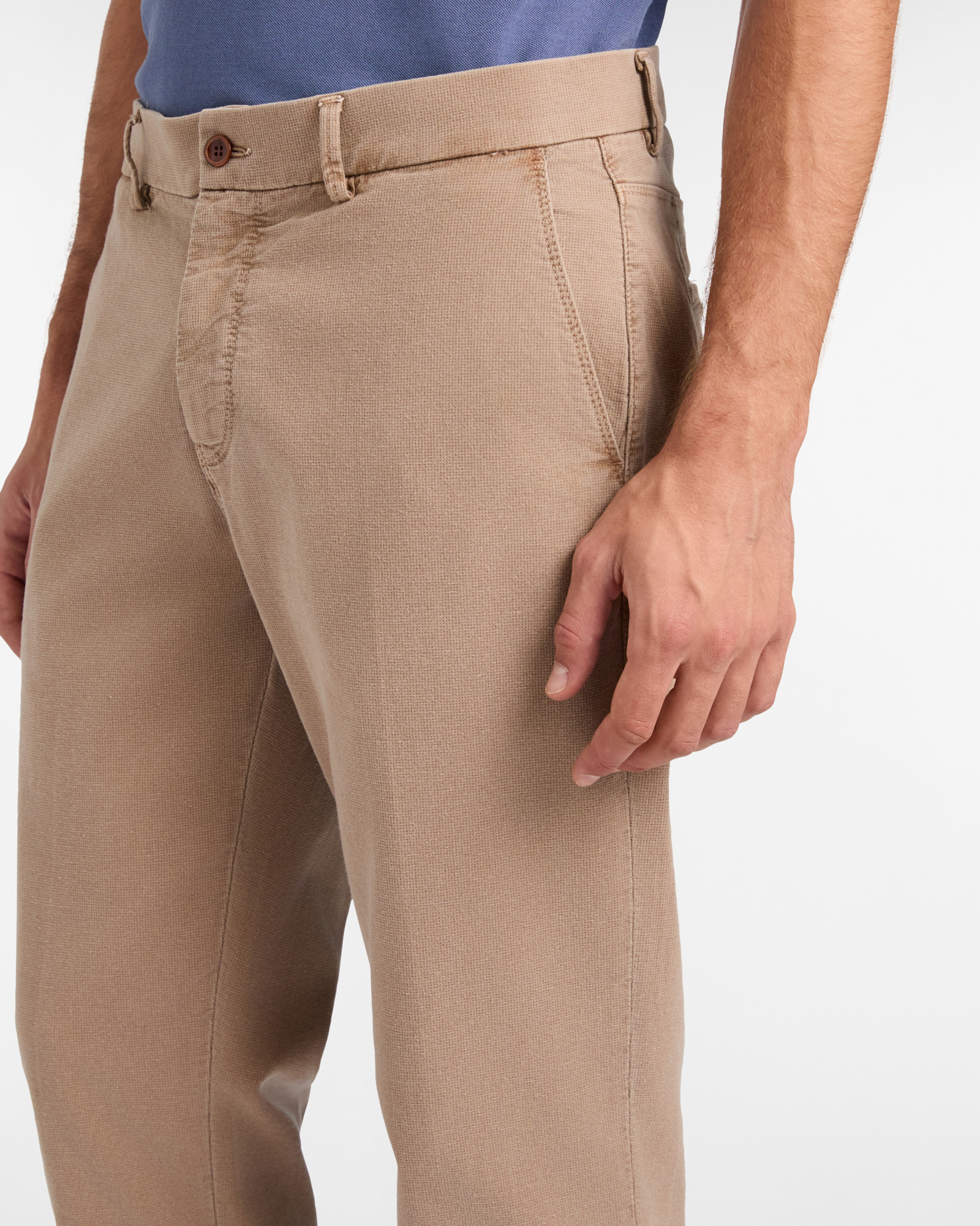 Chino Pants Capsule Earth Dye, Brown/Red, large image number 2