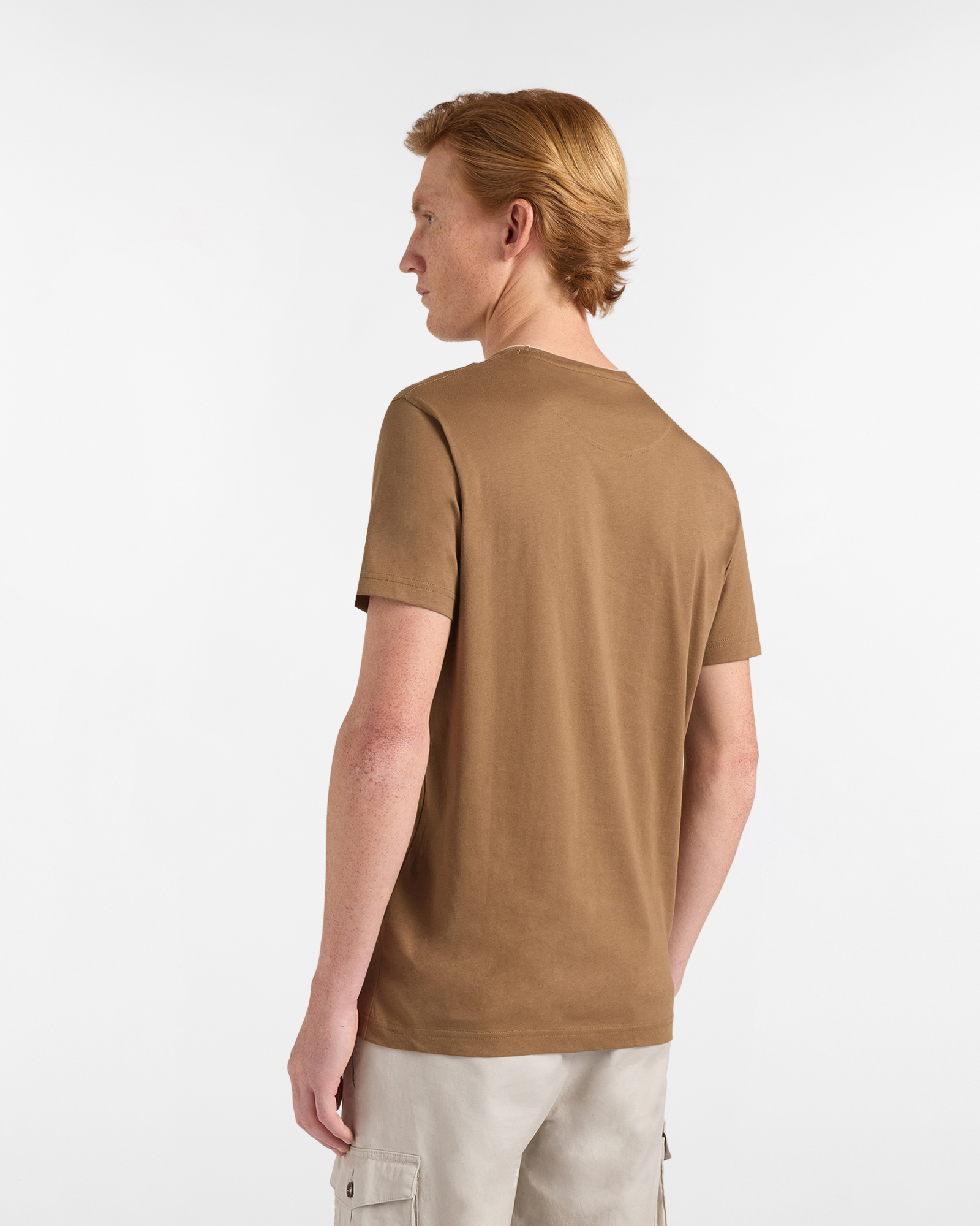 T‑shirt Uomo con Patch Logo 3D Narrow Fit