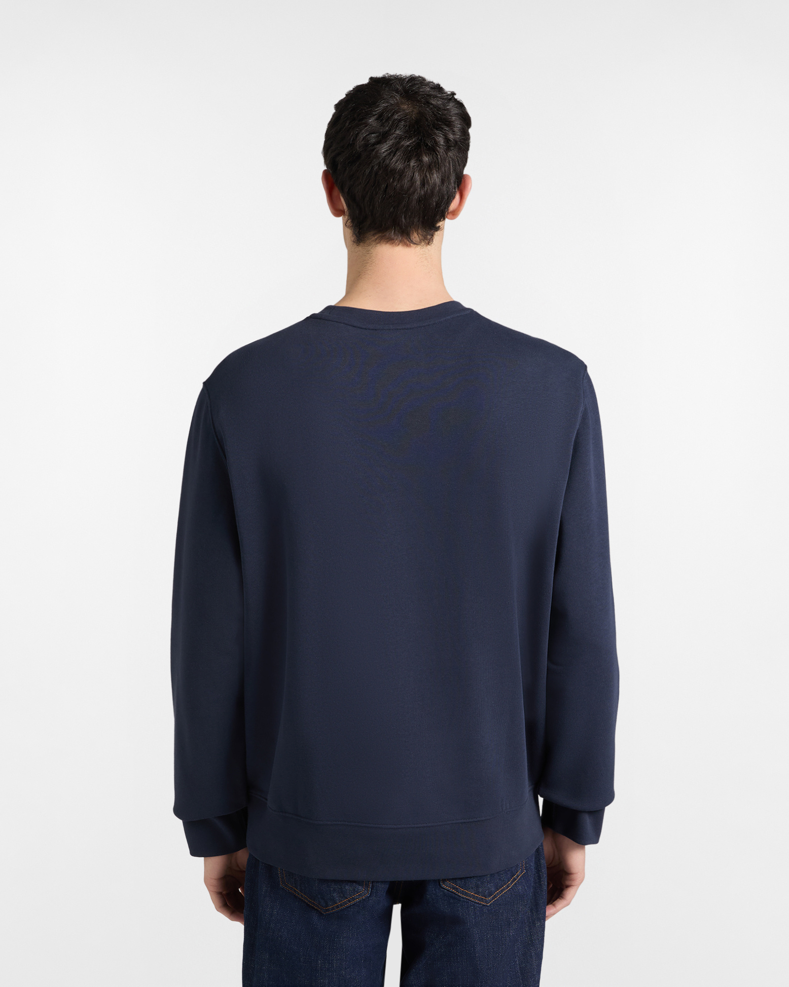 Felpa girocollo basic, Blu, large image number 1