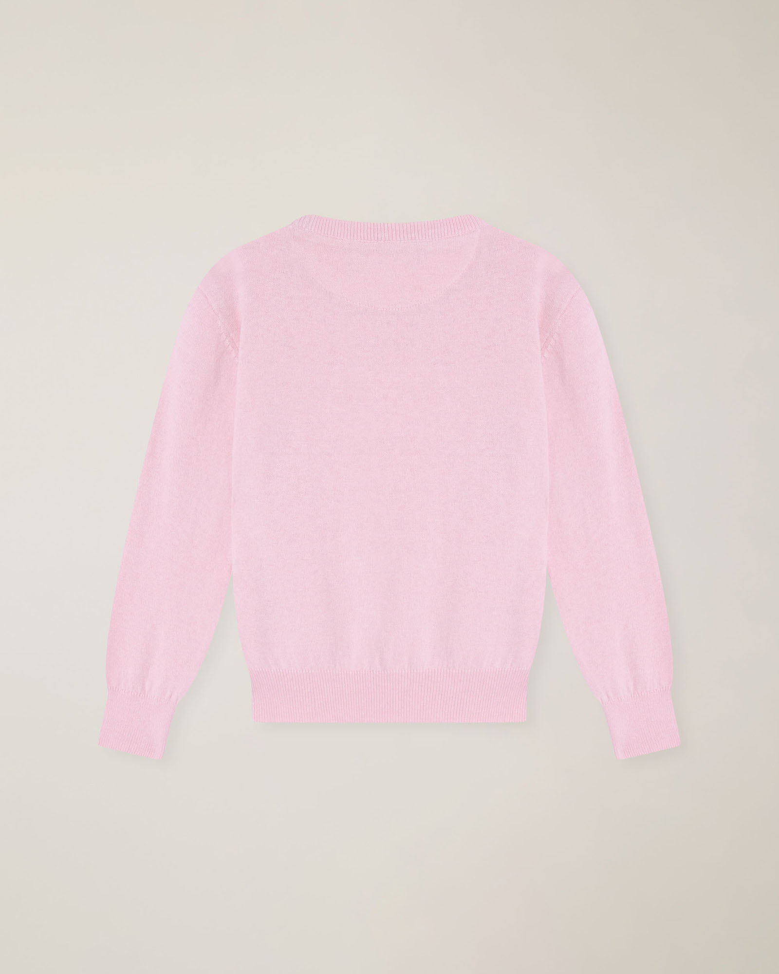 Crewneck sweater with embroidered logo