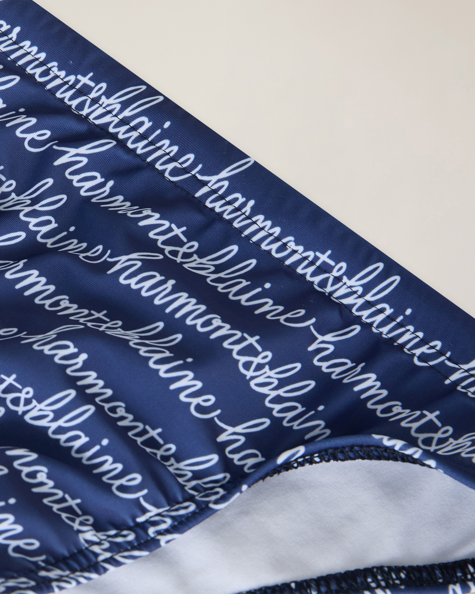 Slip mare stampa logo, Blu Navy, large image number 2