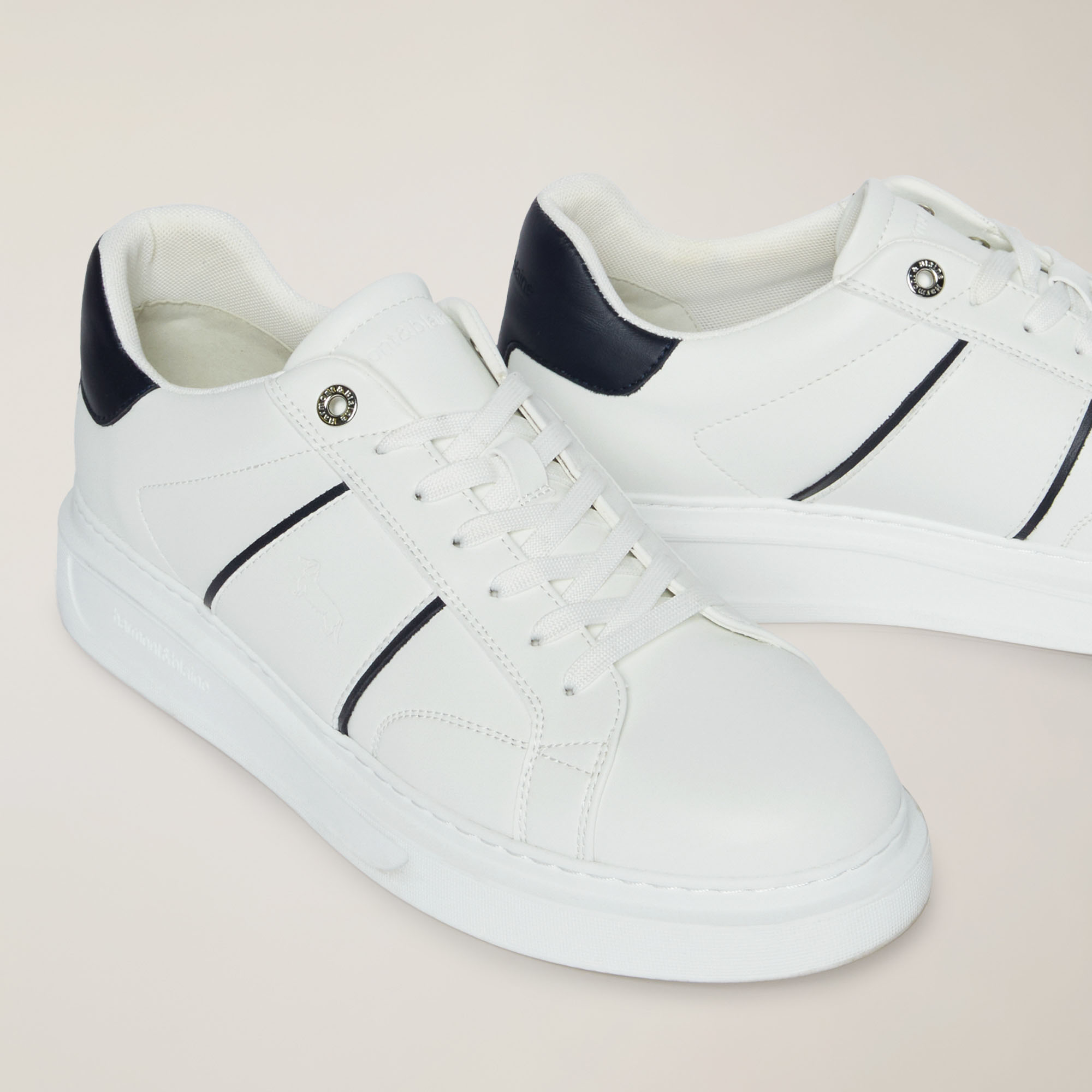 Sneaker mit Kontrastdetails, Weiß, large image number 3