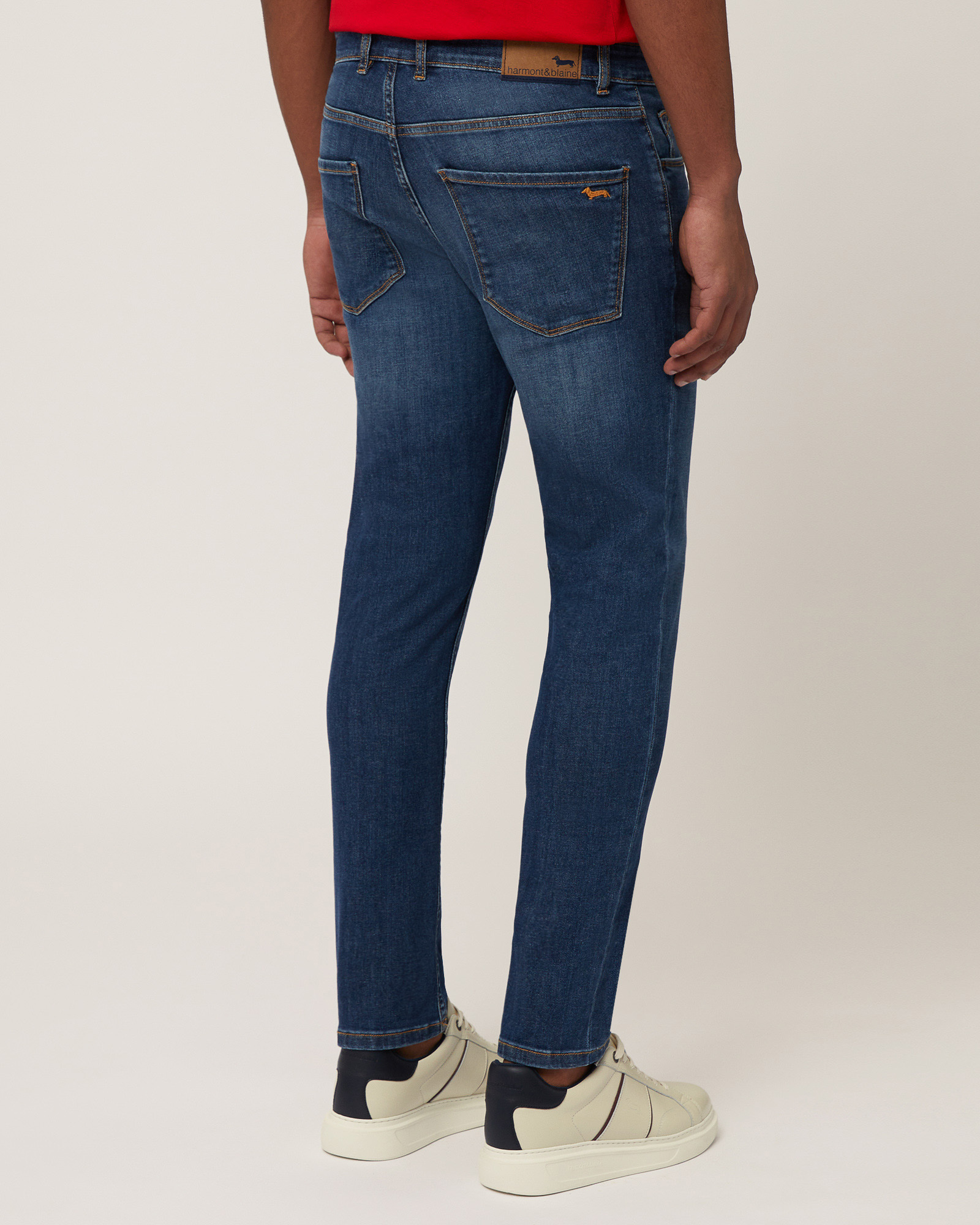 Slim Five-Pocket Jeans