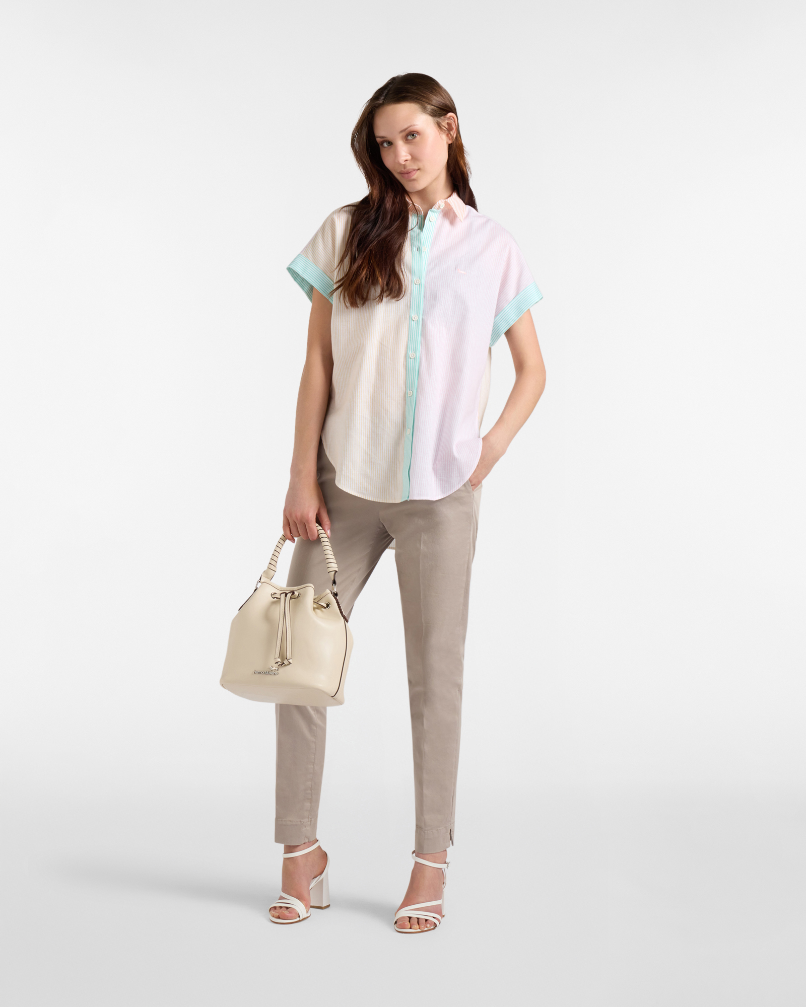 Women's "Piazzetta" shirt, Yellow, large image number 3