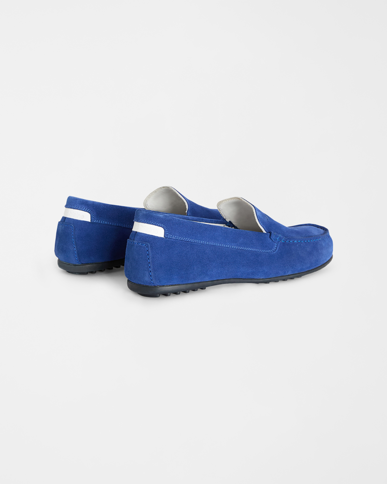 Suede loafer, Blue, large image number 2