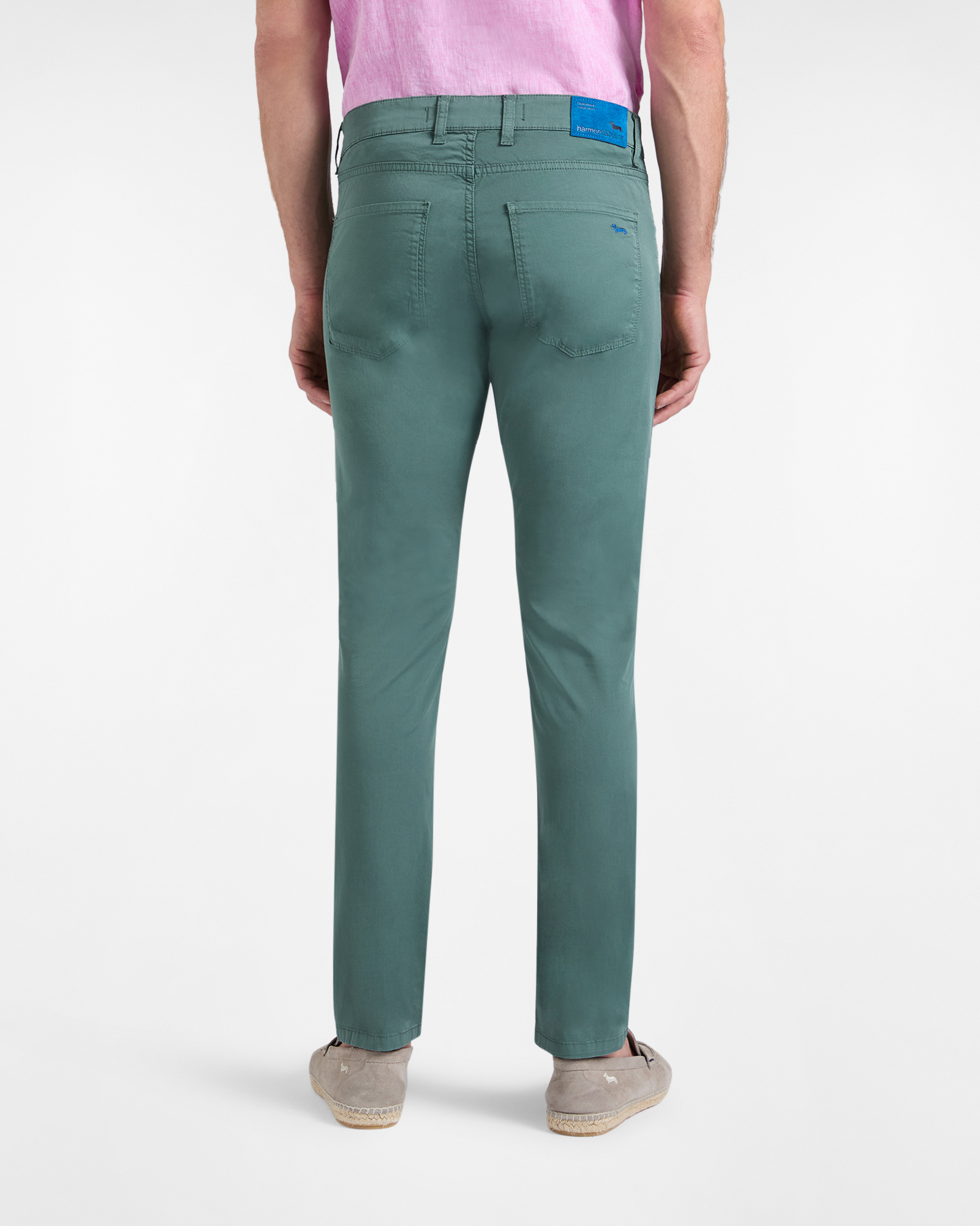 Men&rsquo;s slim-fit five-pocket trousers