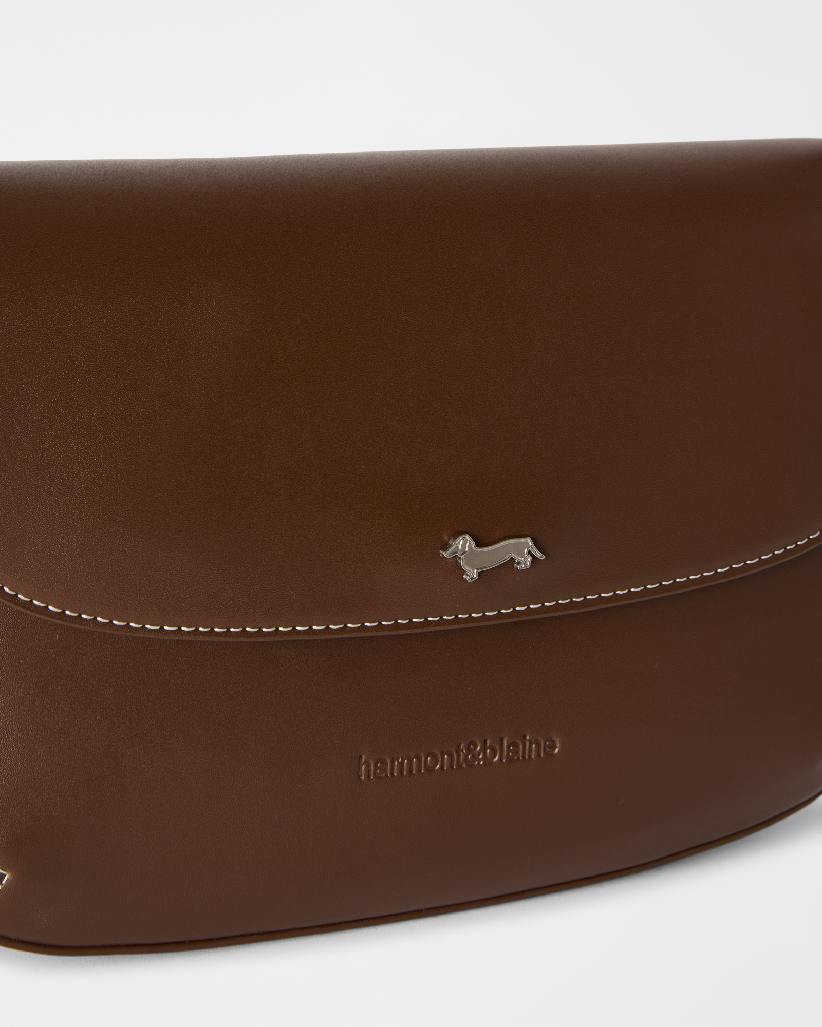 Gilda 001 Flap Crossbody Bag, DARK OAK, large image number 3