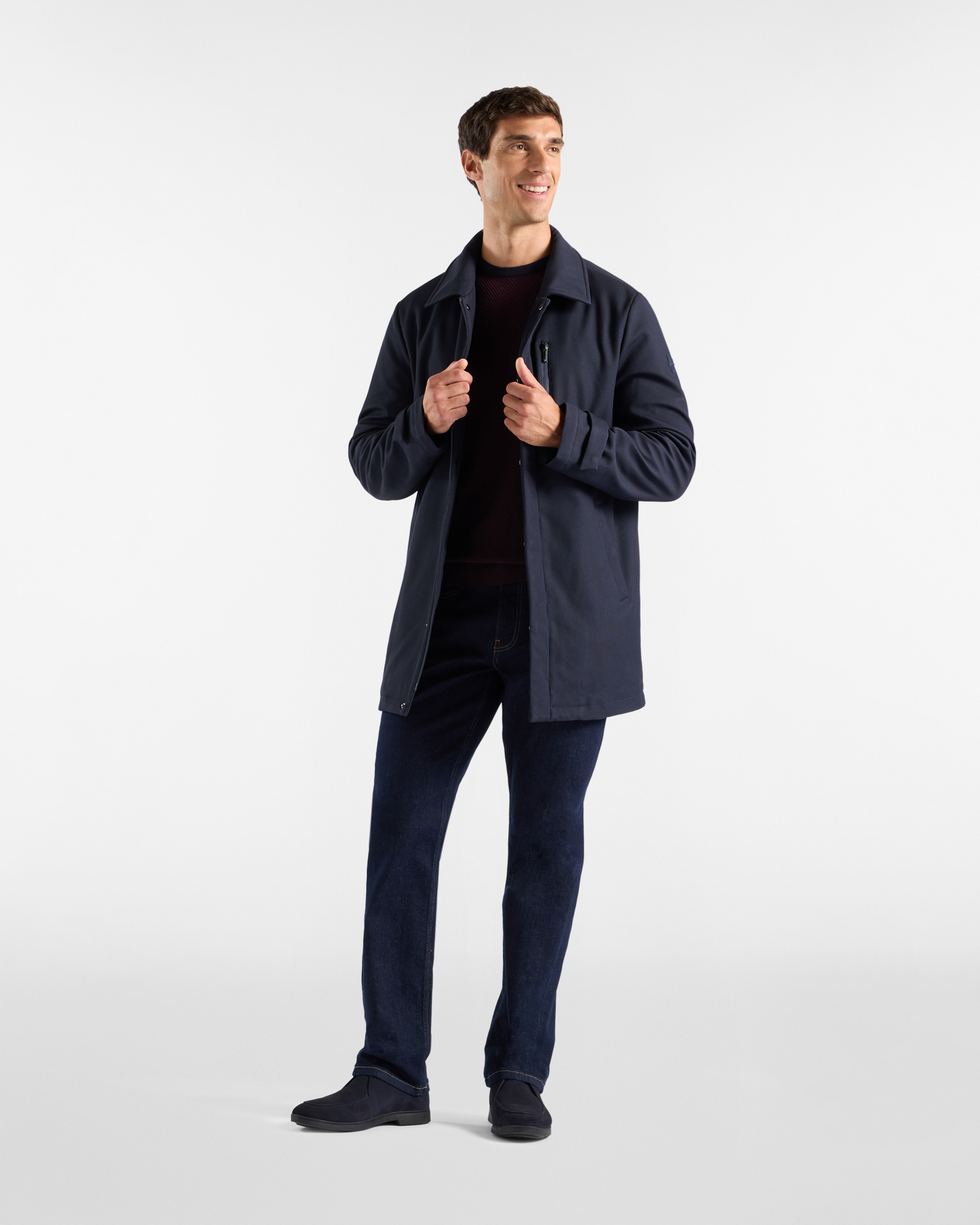 Giubbino HBJ Uomo Soft Shell, BLU SCURO, large