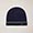 Short Cashmere-Blend Beanie With Embroidered Dachshund, Blue, swatch