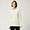 Braided Crew-Neck Pullover, White, swatch
