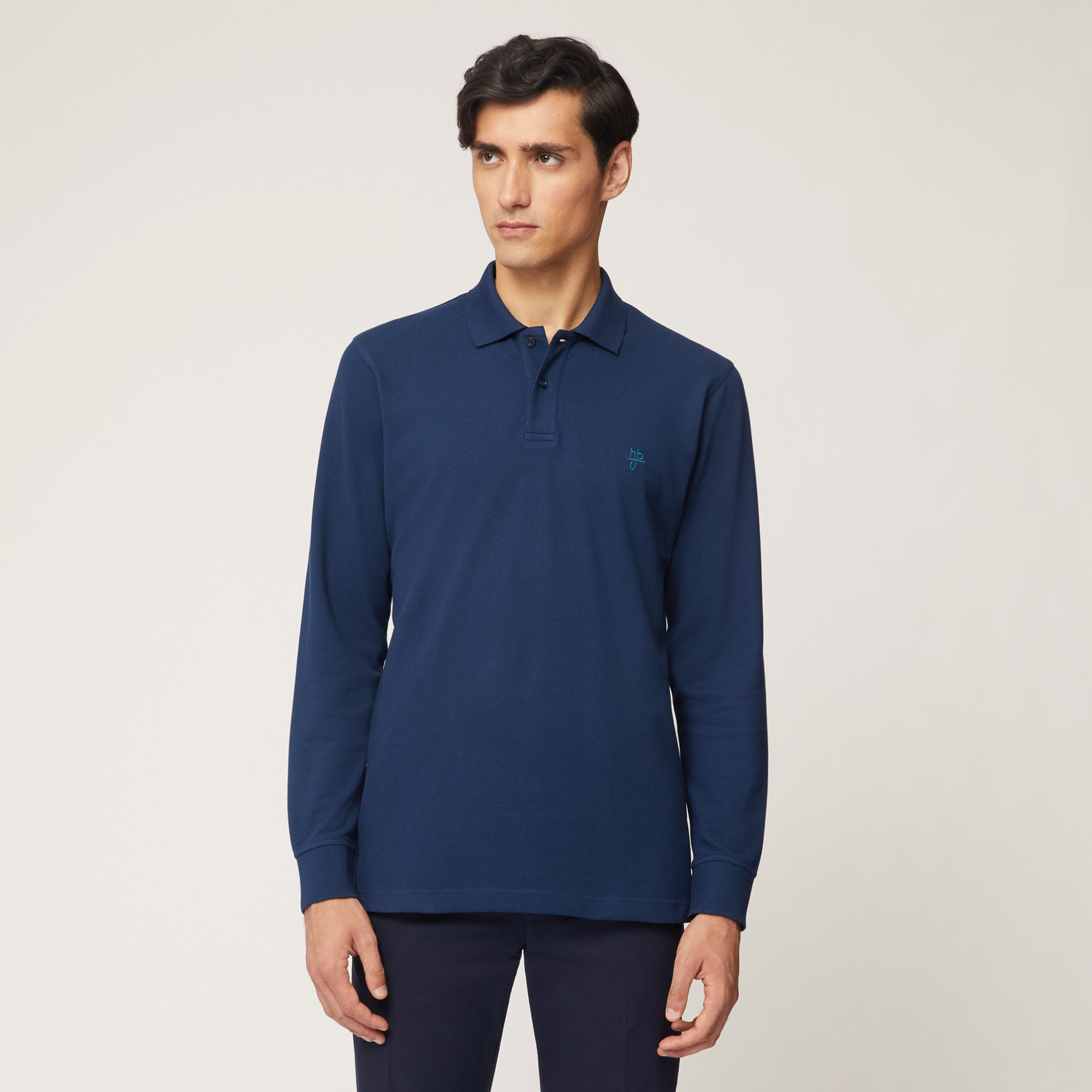 Polo A Maniche Lunghe Regular Fit