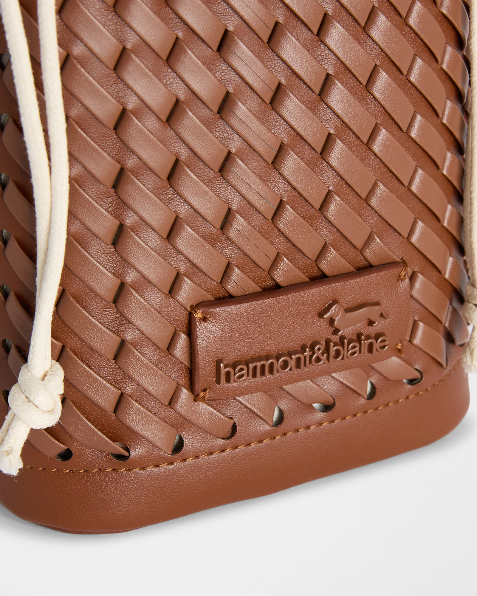 Borsa secchiello piccola, Marrone, large image number 2