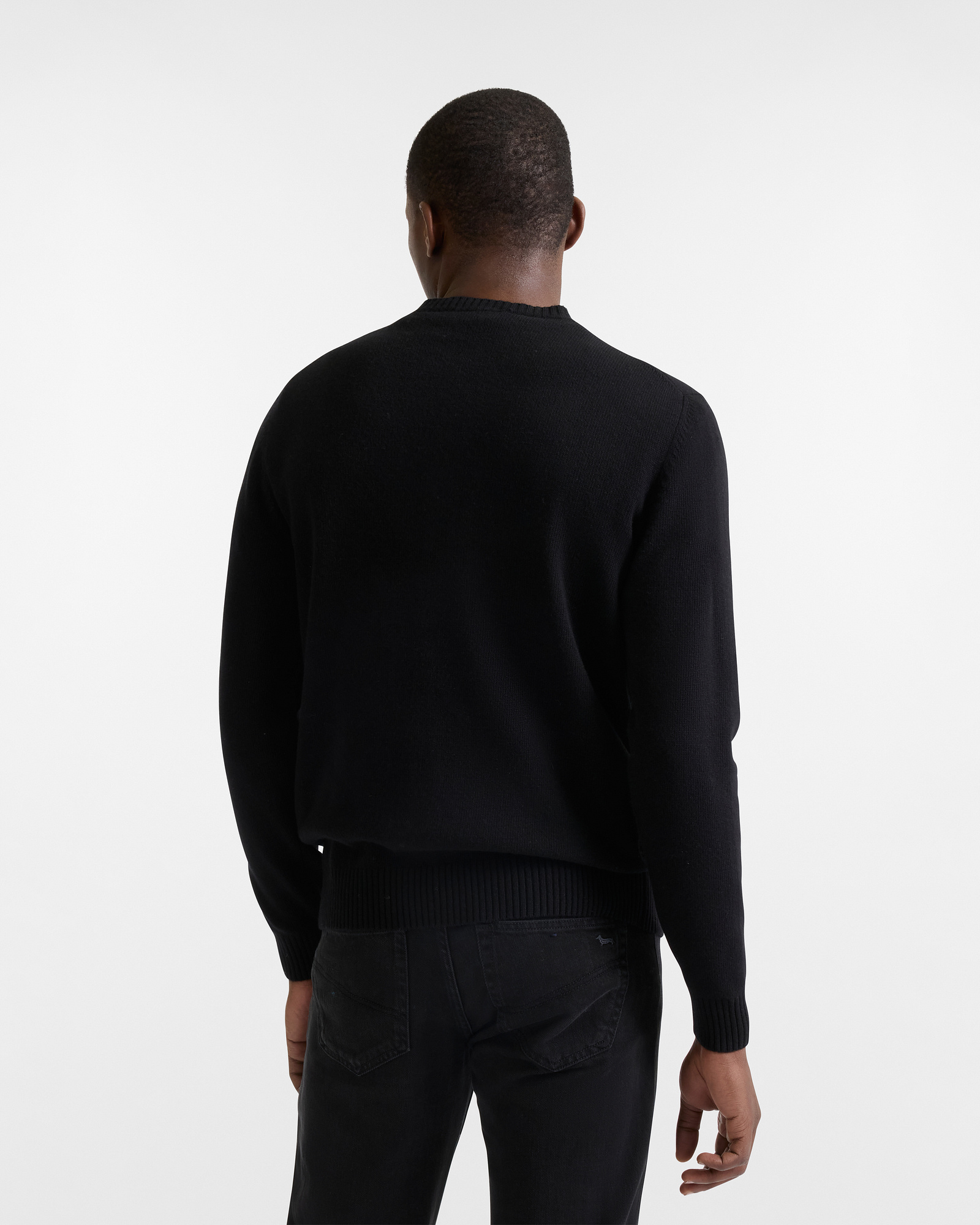 Crewneck with Dachshund Jacquard Capsule Xmas Selection